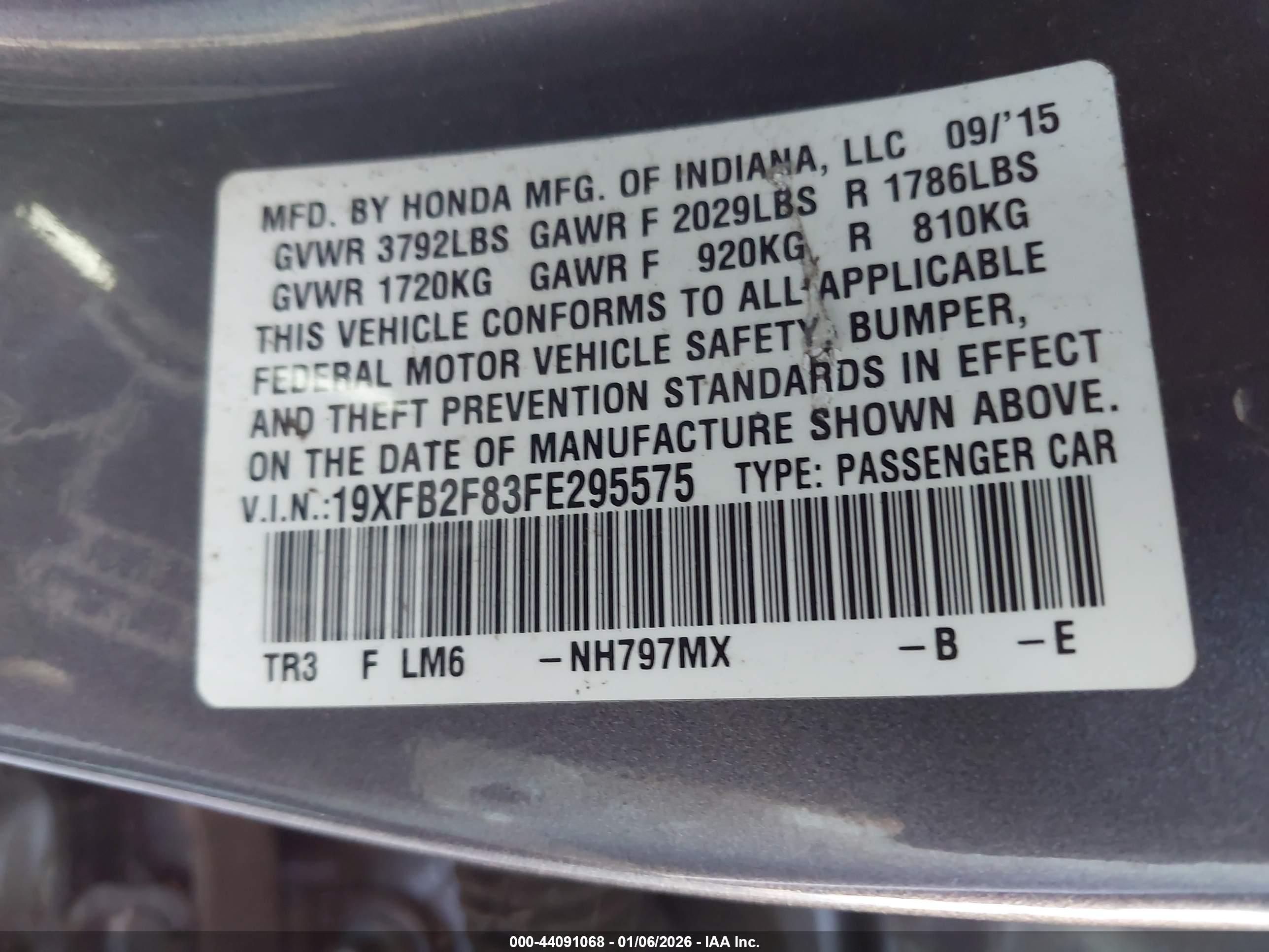 HONDA CIVIC image 9