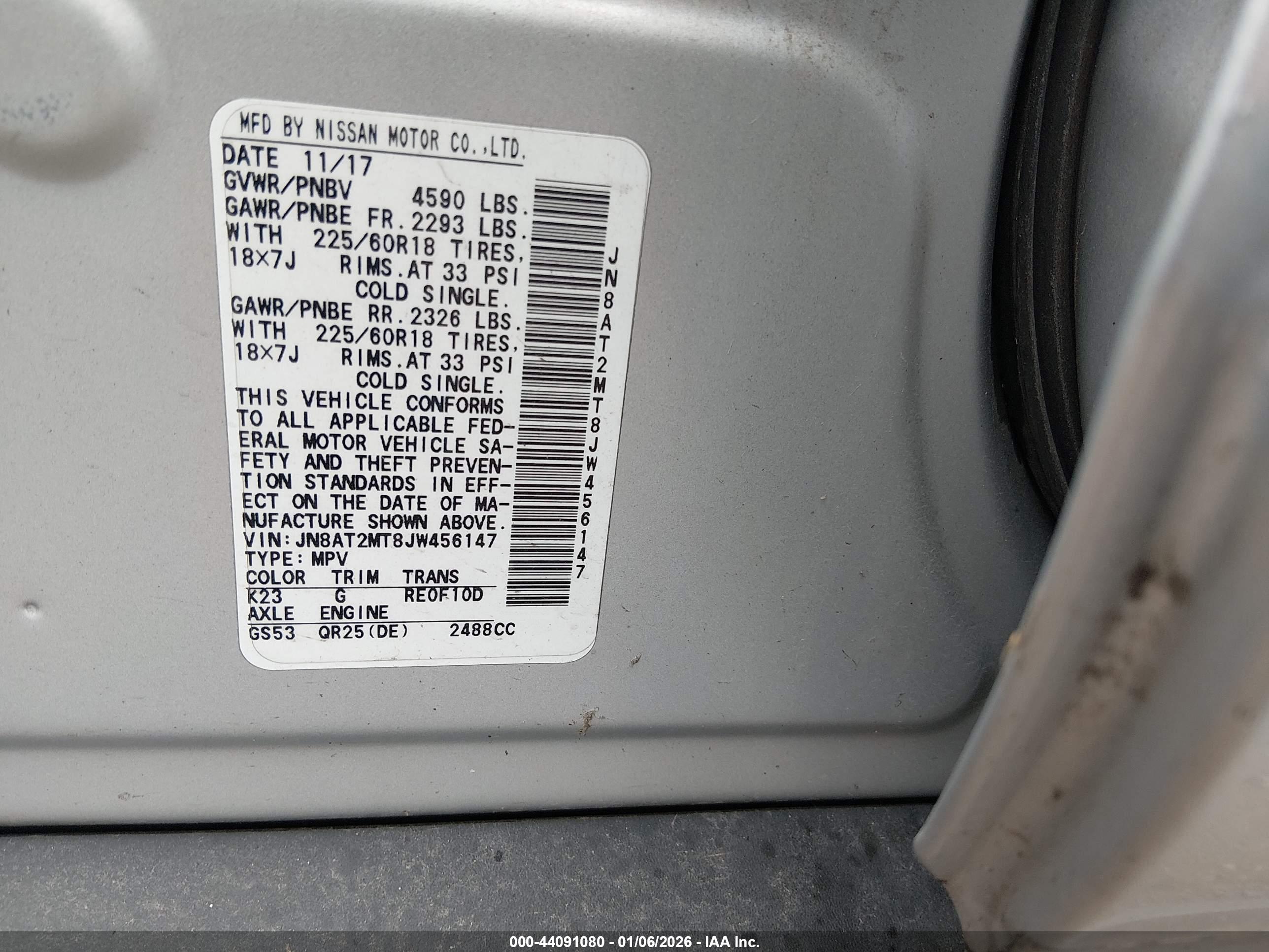 NISSAN ROGUE image 9