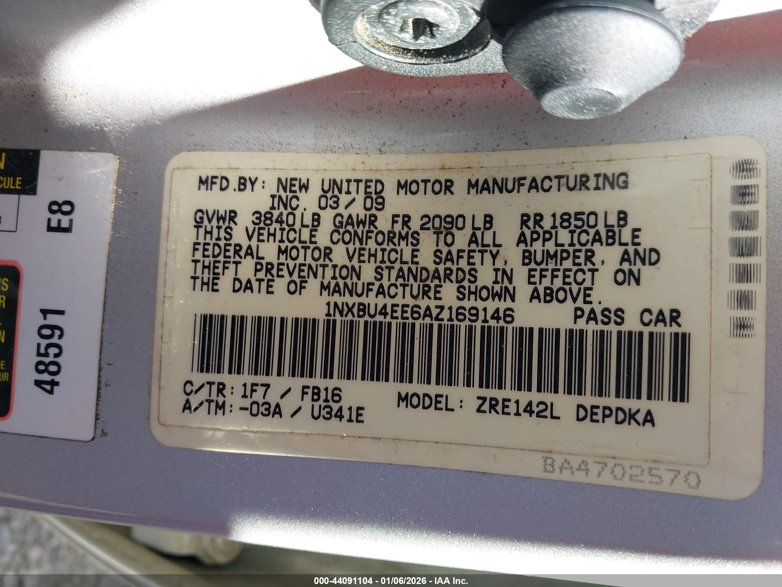 TOYOTA COROLLA image 9