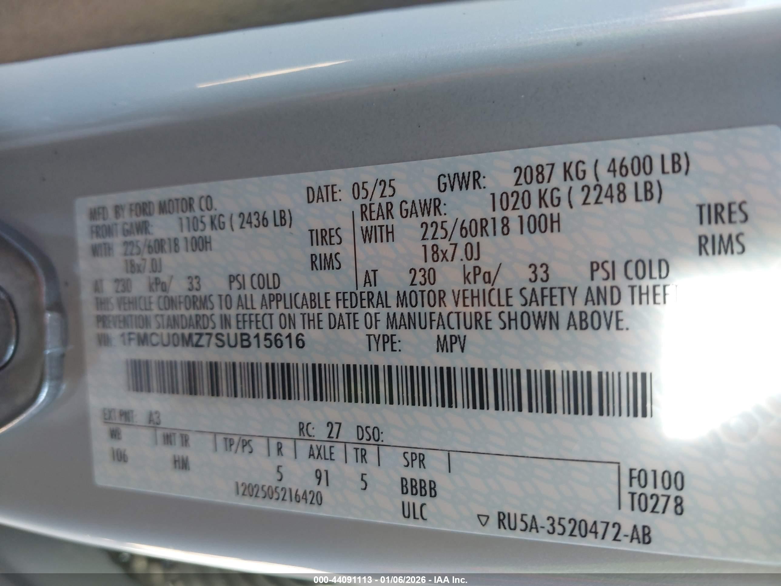 FORD ESCAPE image 9
