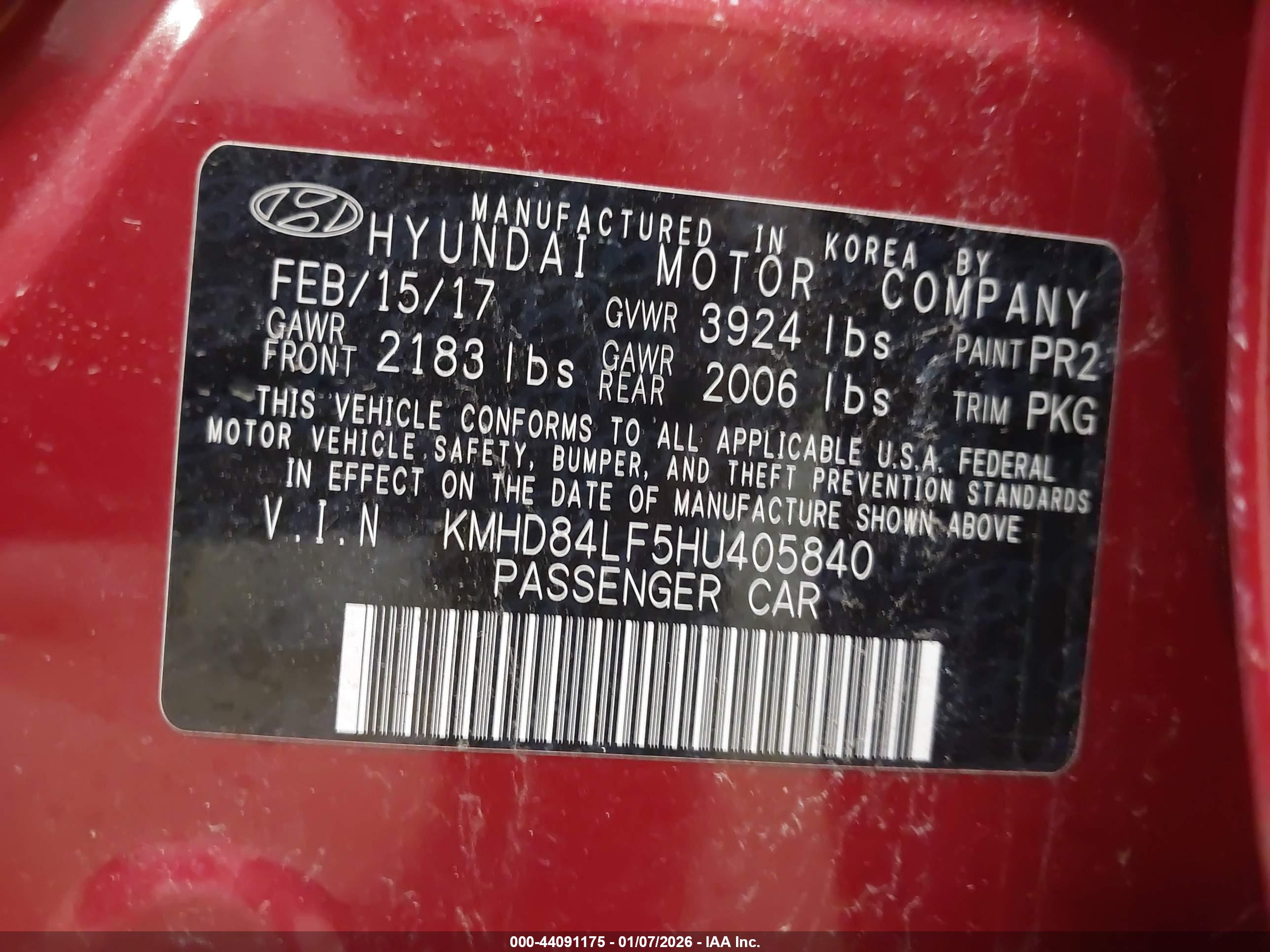 HYUNDAI ELANTRA image 9