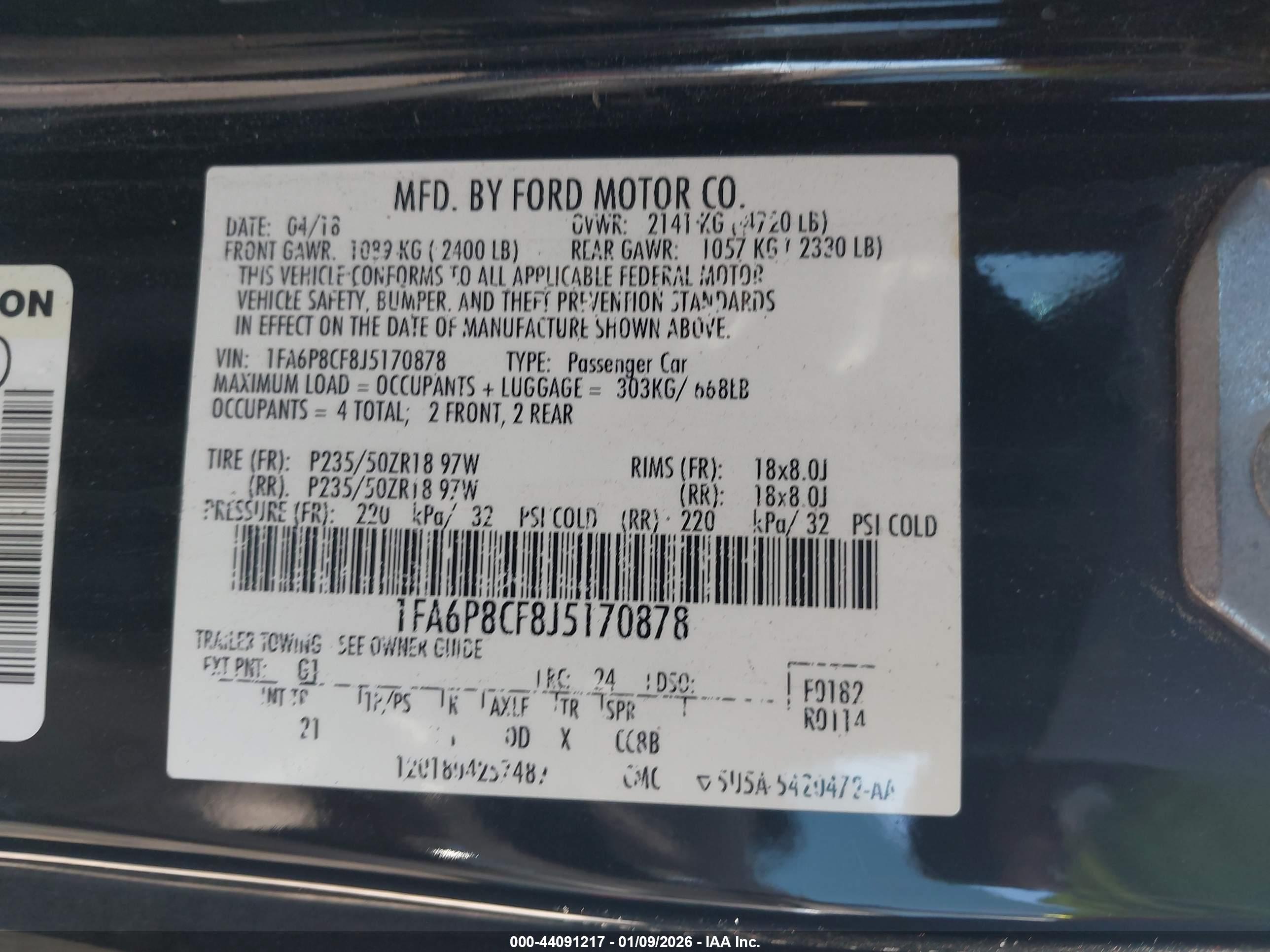 FORD MUSTANG image 9