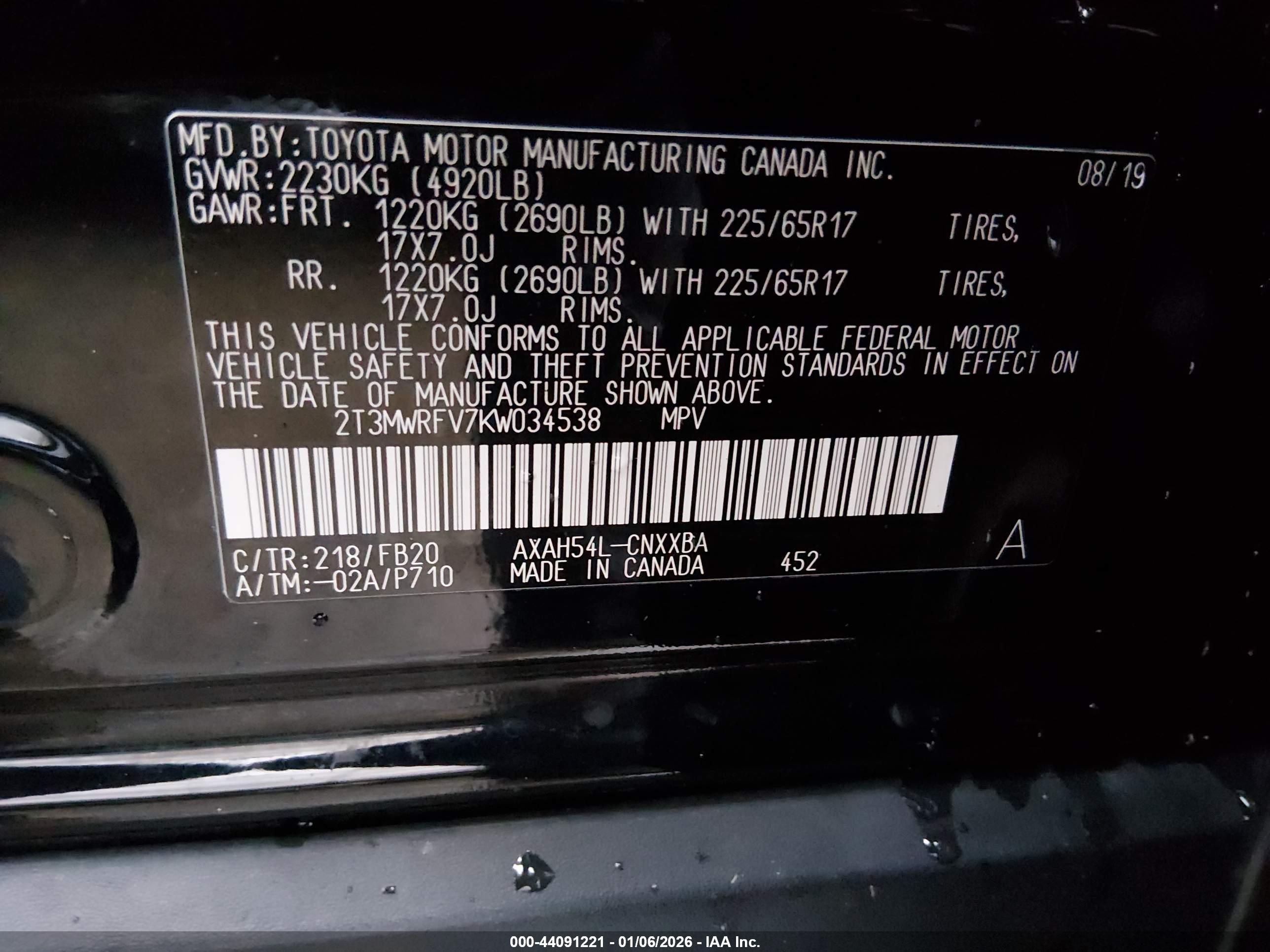 TOYOTA RAV4 image 9