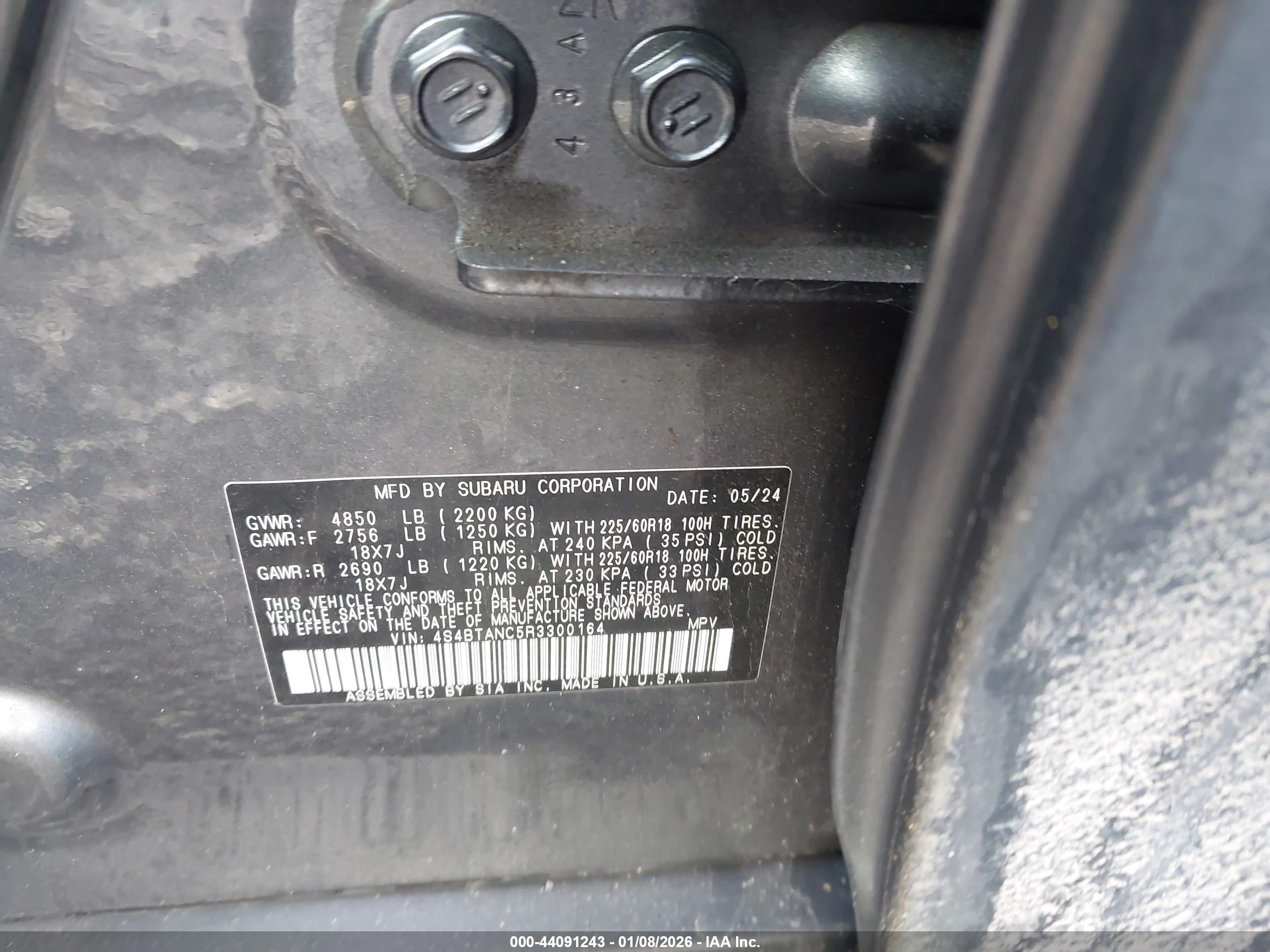 SUBARU OUTBACK image 9