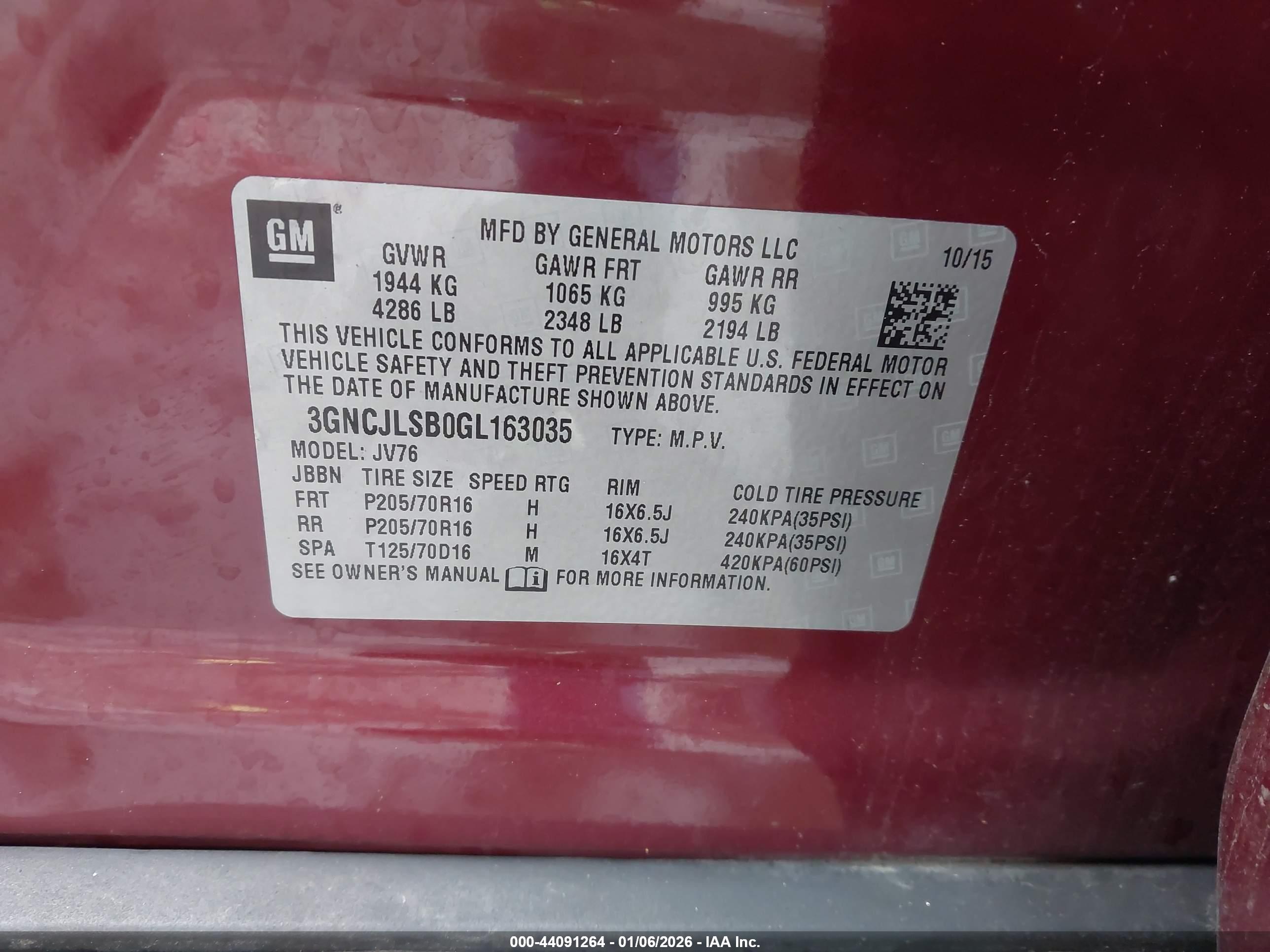 CHEVROLET TRAX image 9