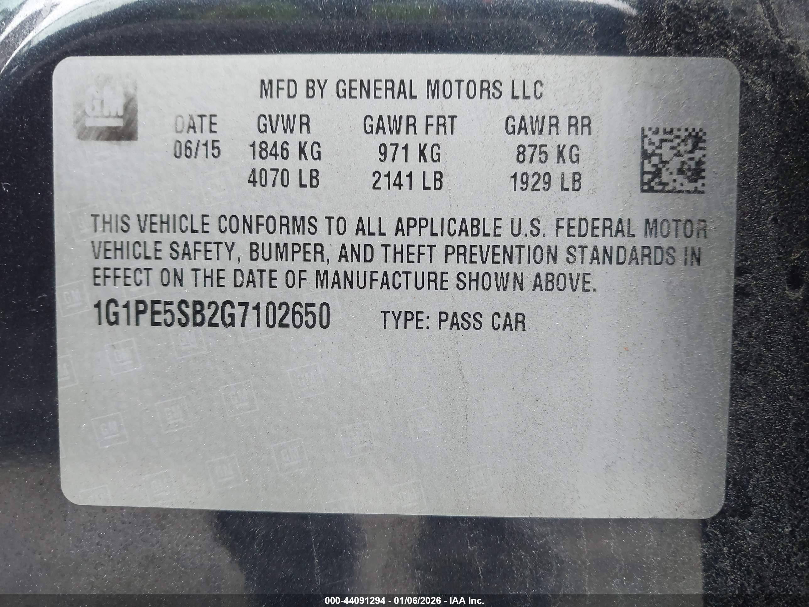 CHEVROLET CRUZE image 9