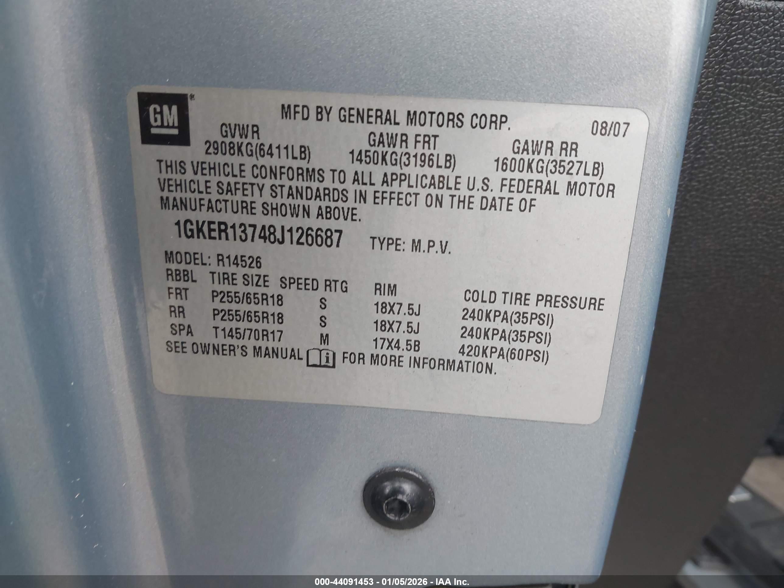 GMC ACADIA image 9