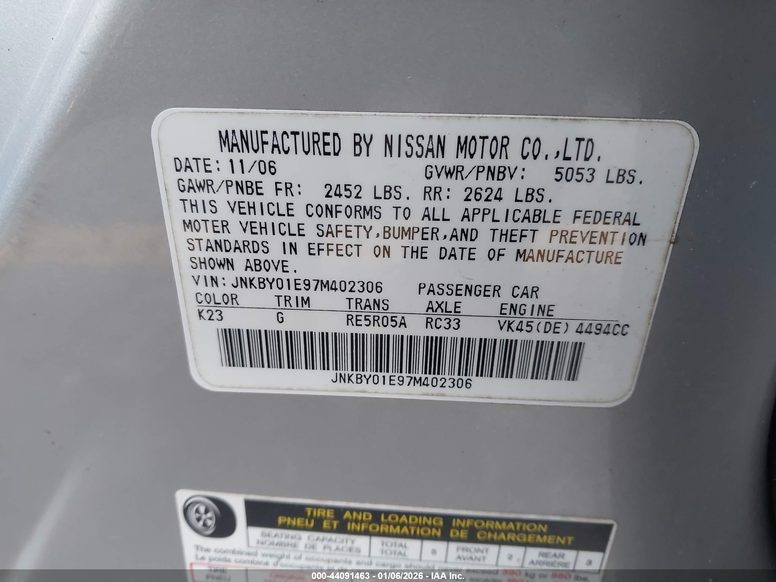 INFINITI M45 image 9