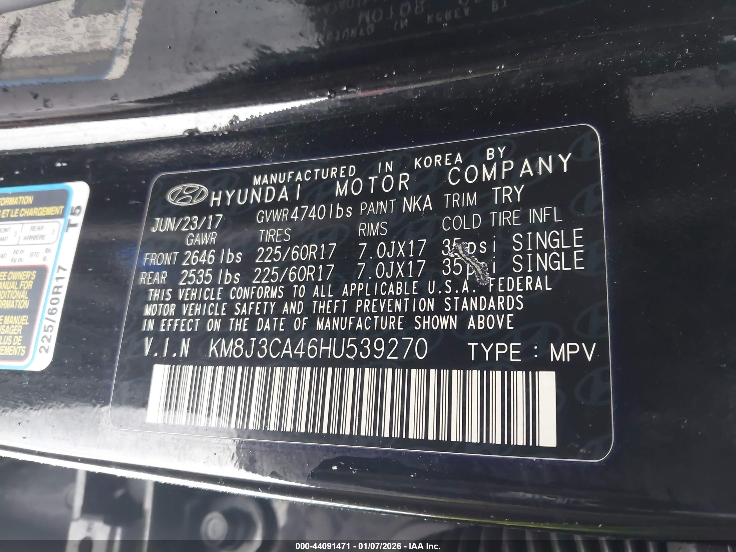 HYUNDAI TUCSON image 9