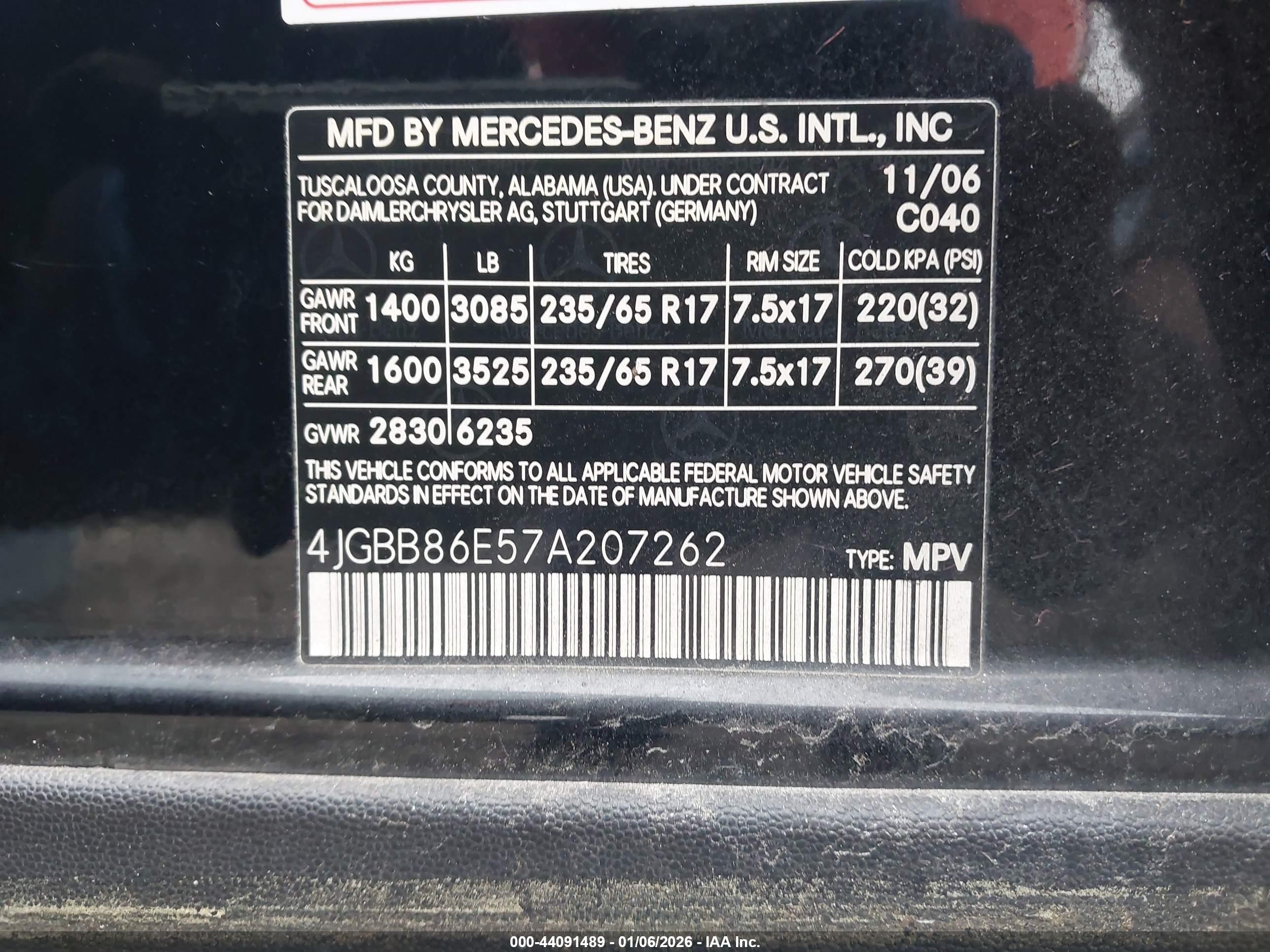 MERCEDES-BENZ ML image 9
