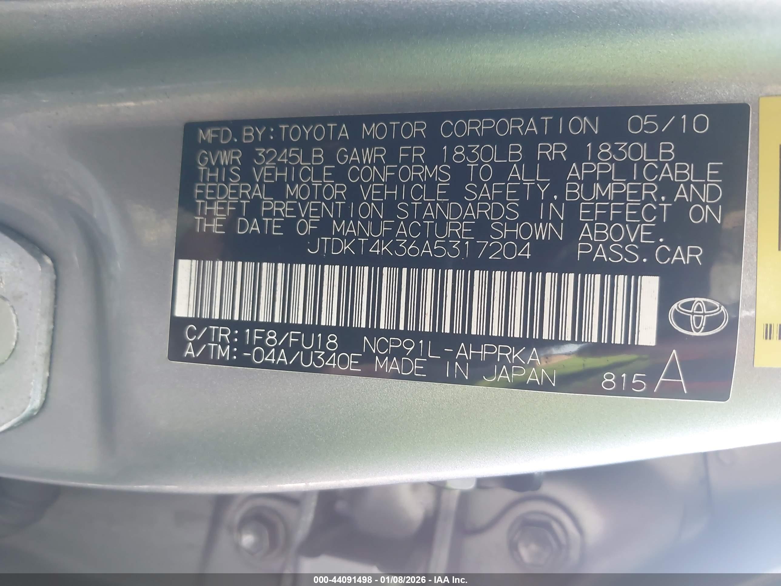 TOYOTA YARIS image 9
