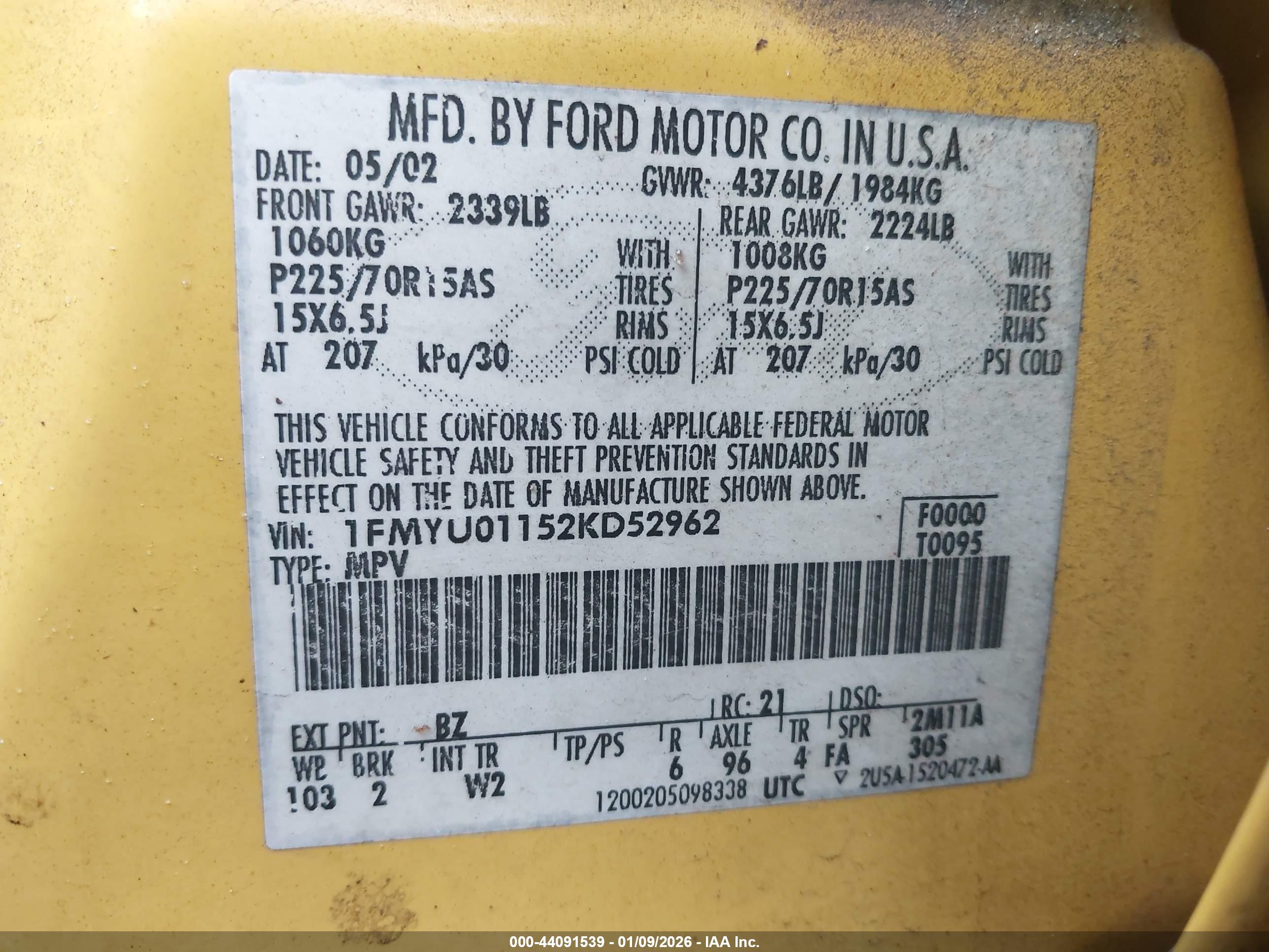 FORD ESCAPE image 9