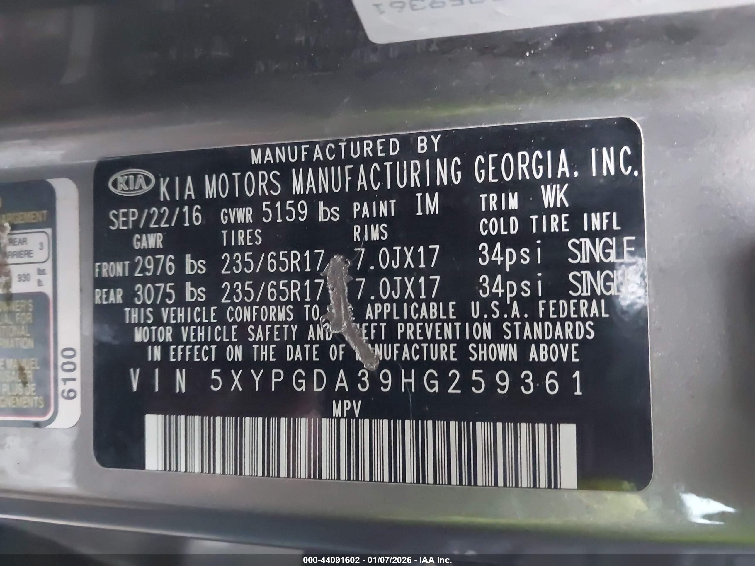 KIA SORENTO image 9