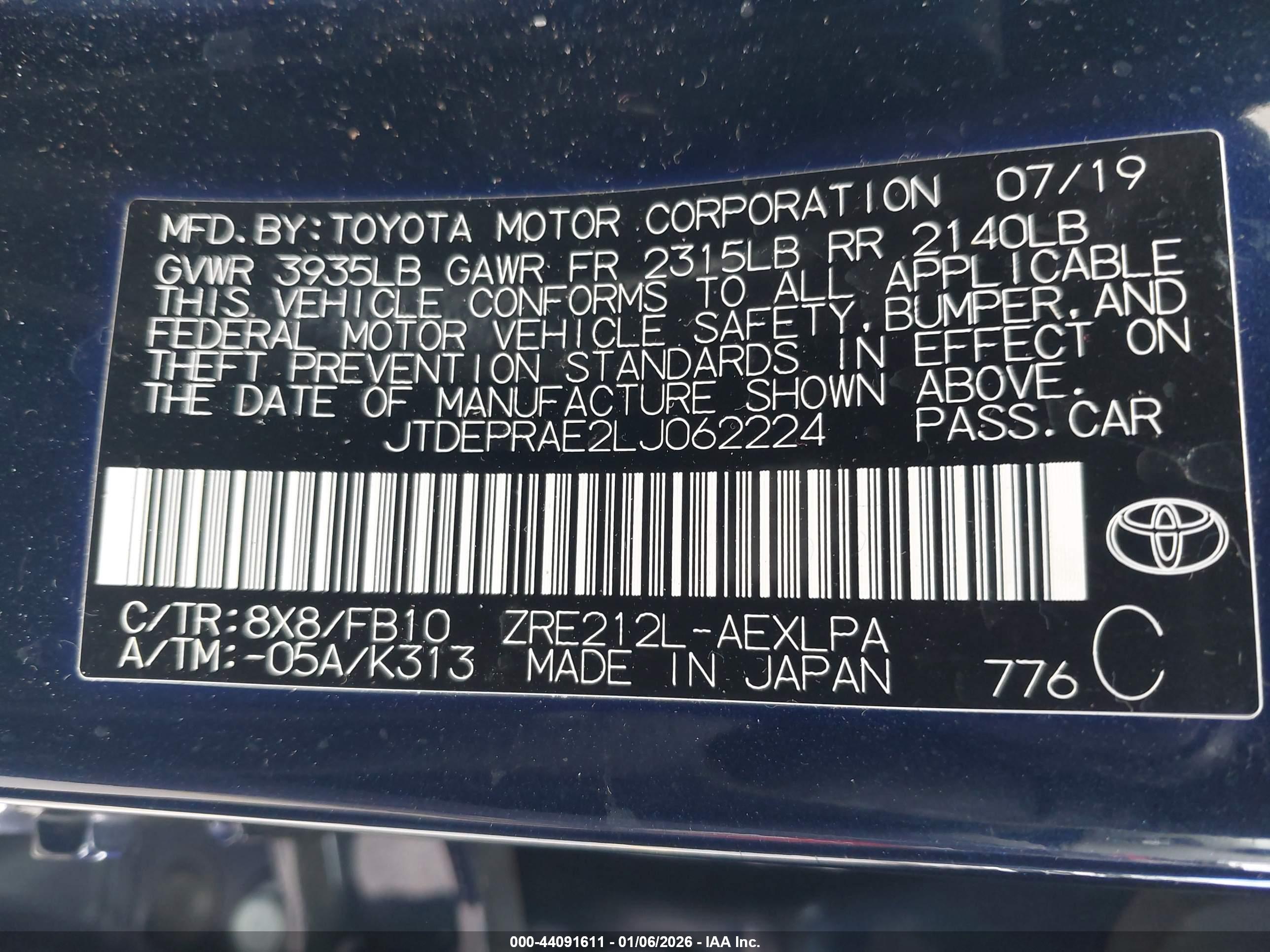 TOYOTA COROLLA image 9