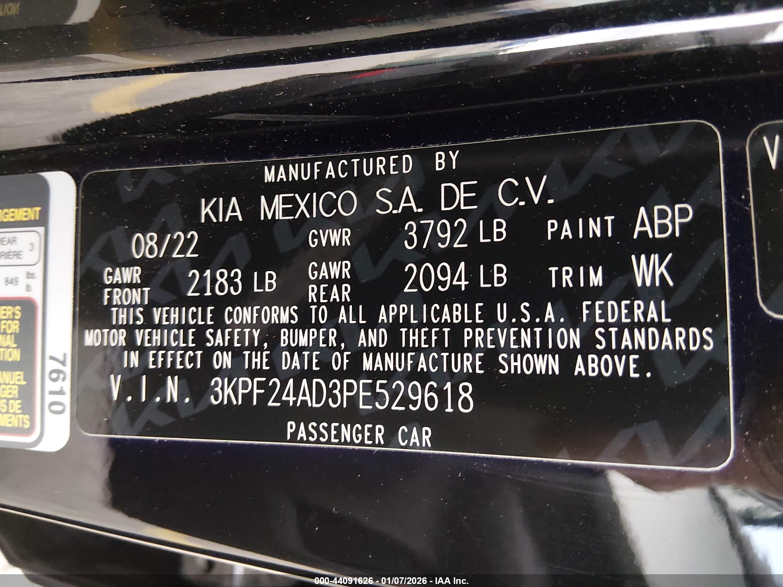 KIA FORTE image 9