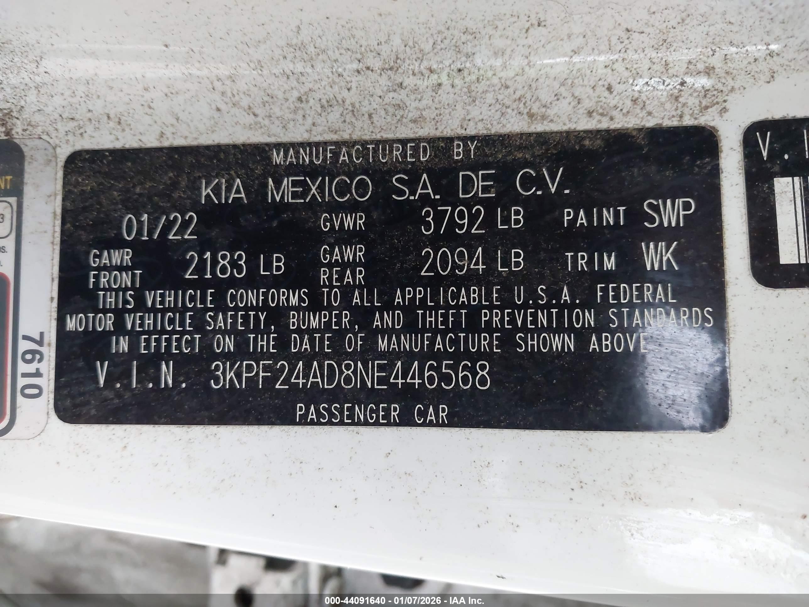 KIA FORTE image 9