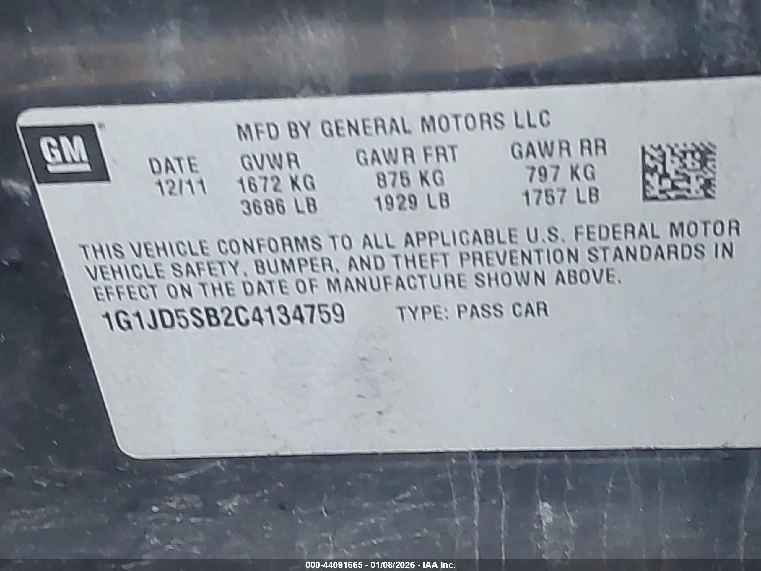 CHEVROLET SONIC image 9