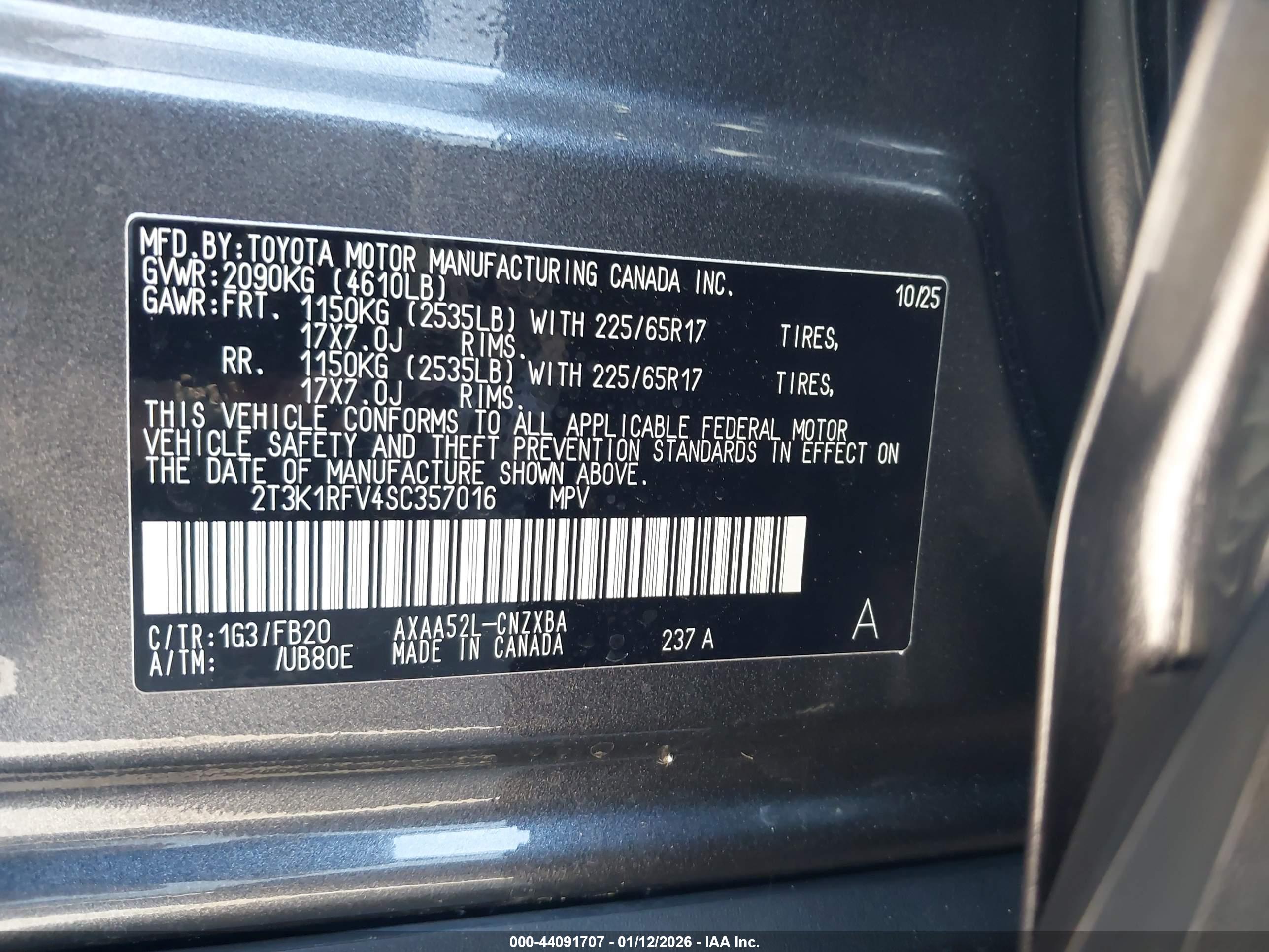 TOYOTA RAV4 image 9