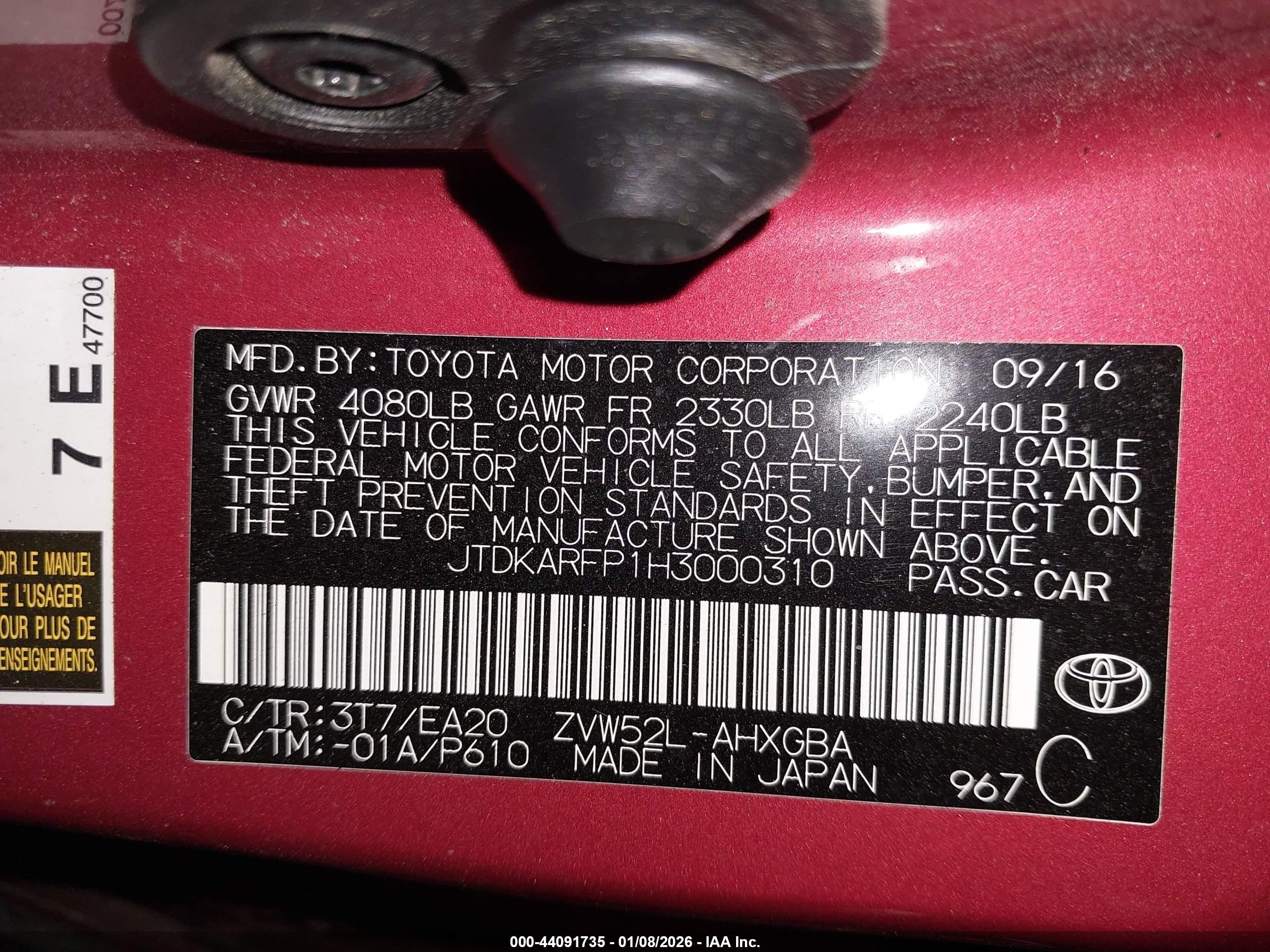 TOYOTA PRIUS image 9