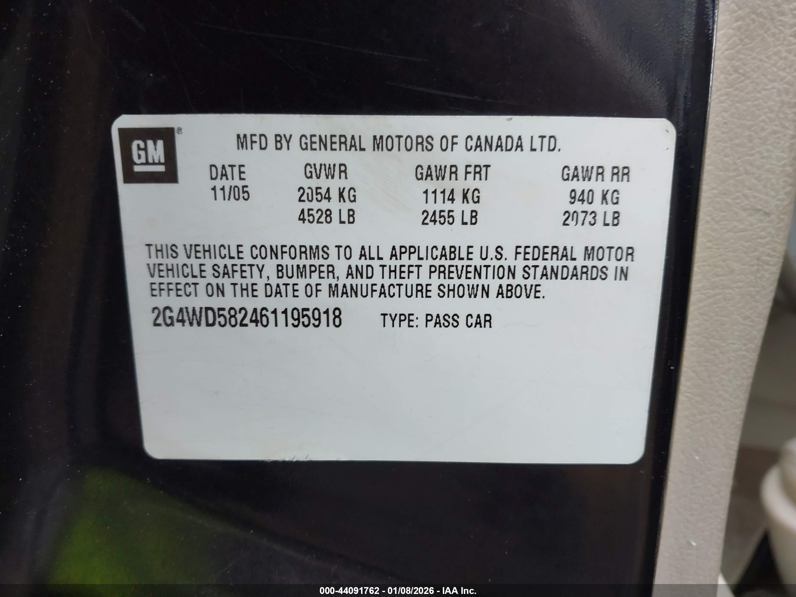 BUICK LACROSSE image 9