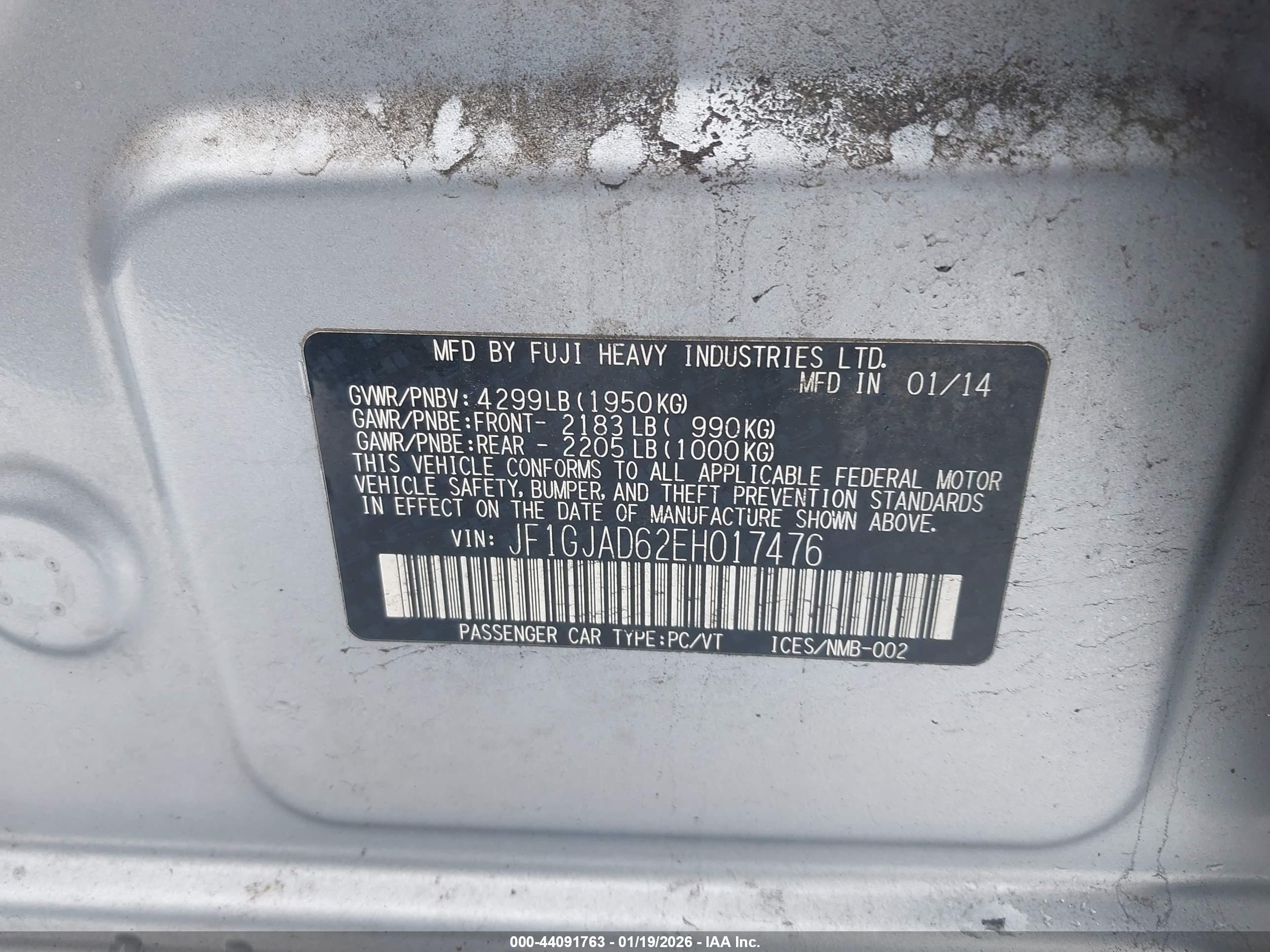 SUBARU IMPREZA image 9