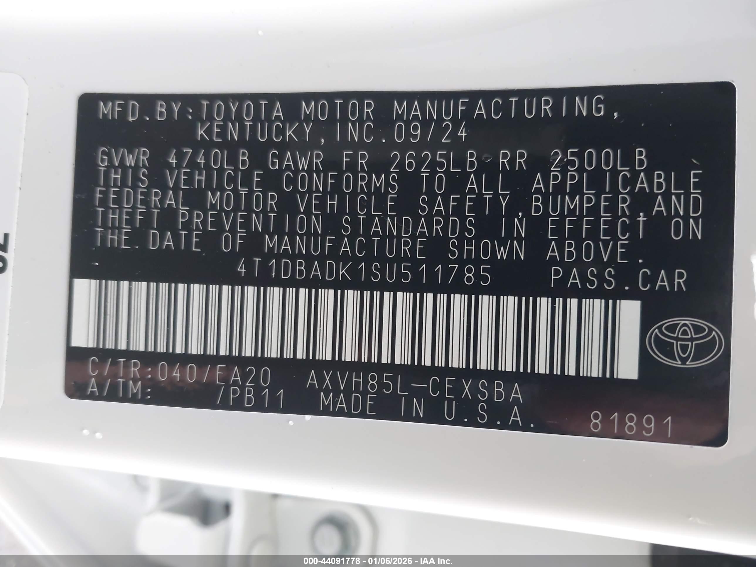 TOYOTA CAMRY image 9