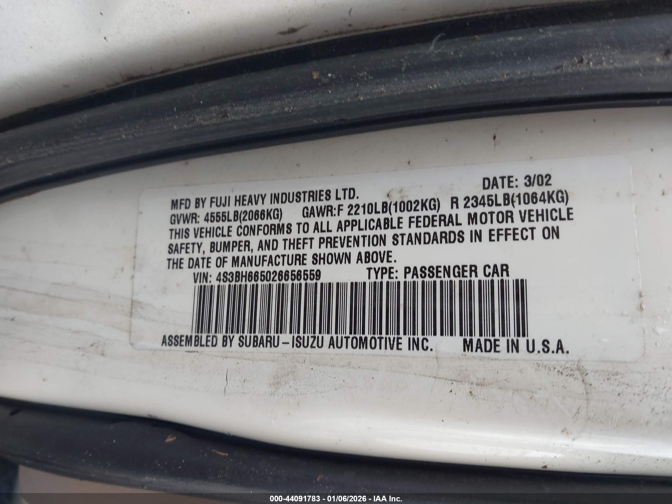 SUBARU OUTBACK image 9