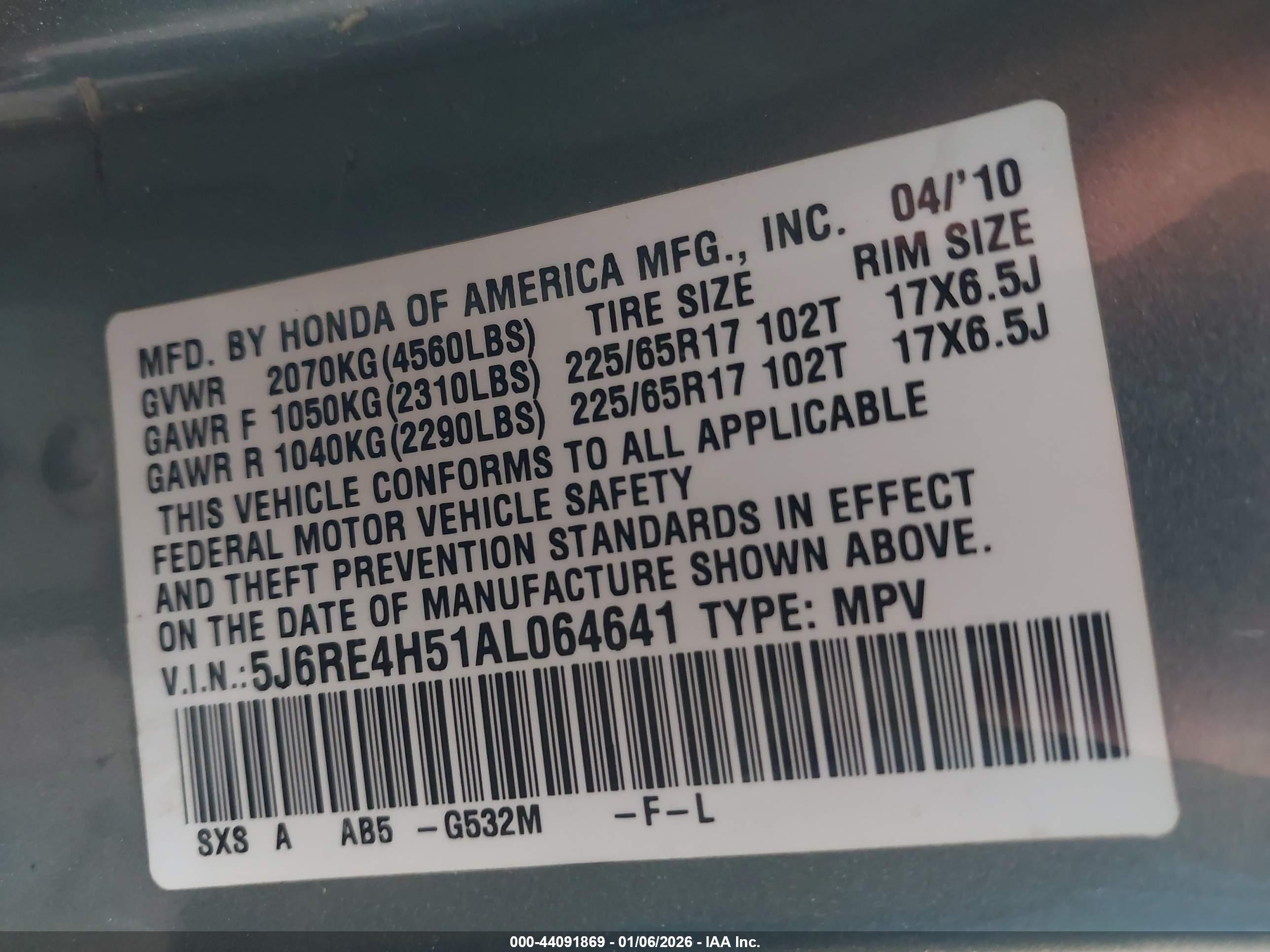 HONDA CR-V image 9
