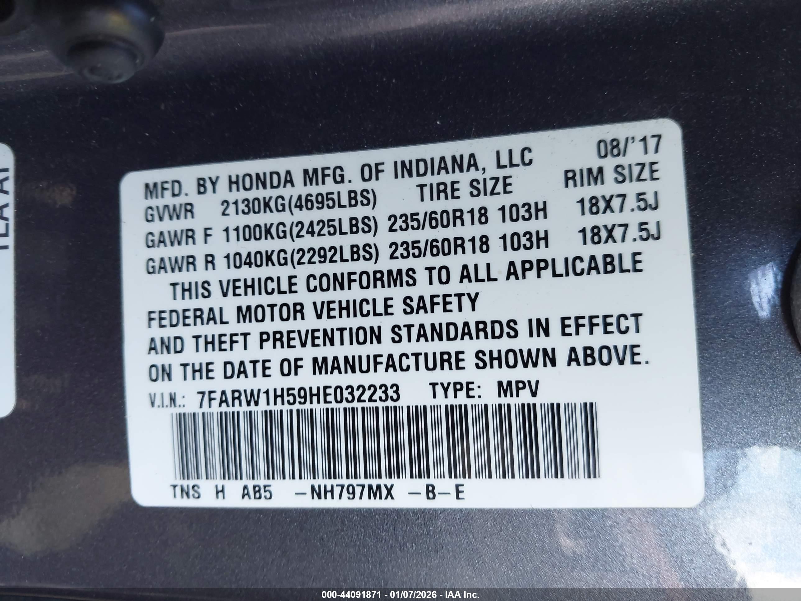 HONDA CR-V image 9