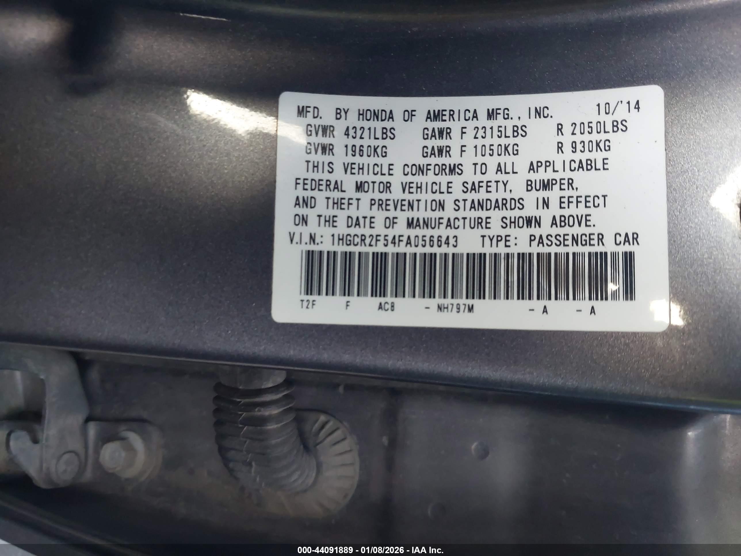 HONDA ACCORD image 9