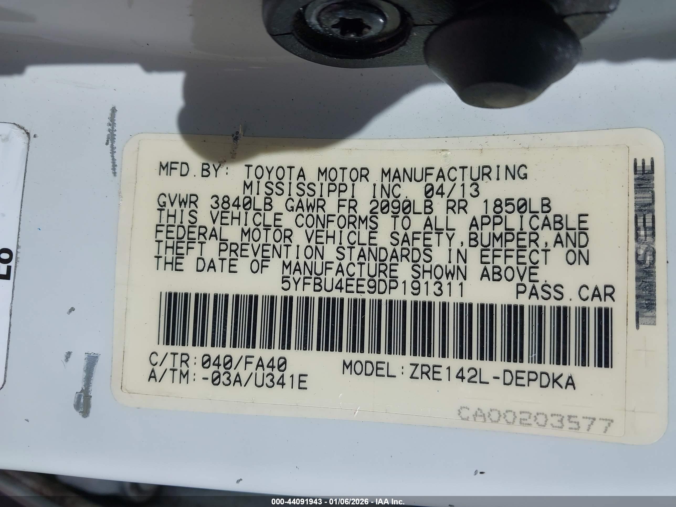 TOYOTA COROLLA image 9