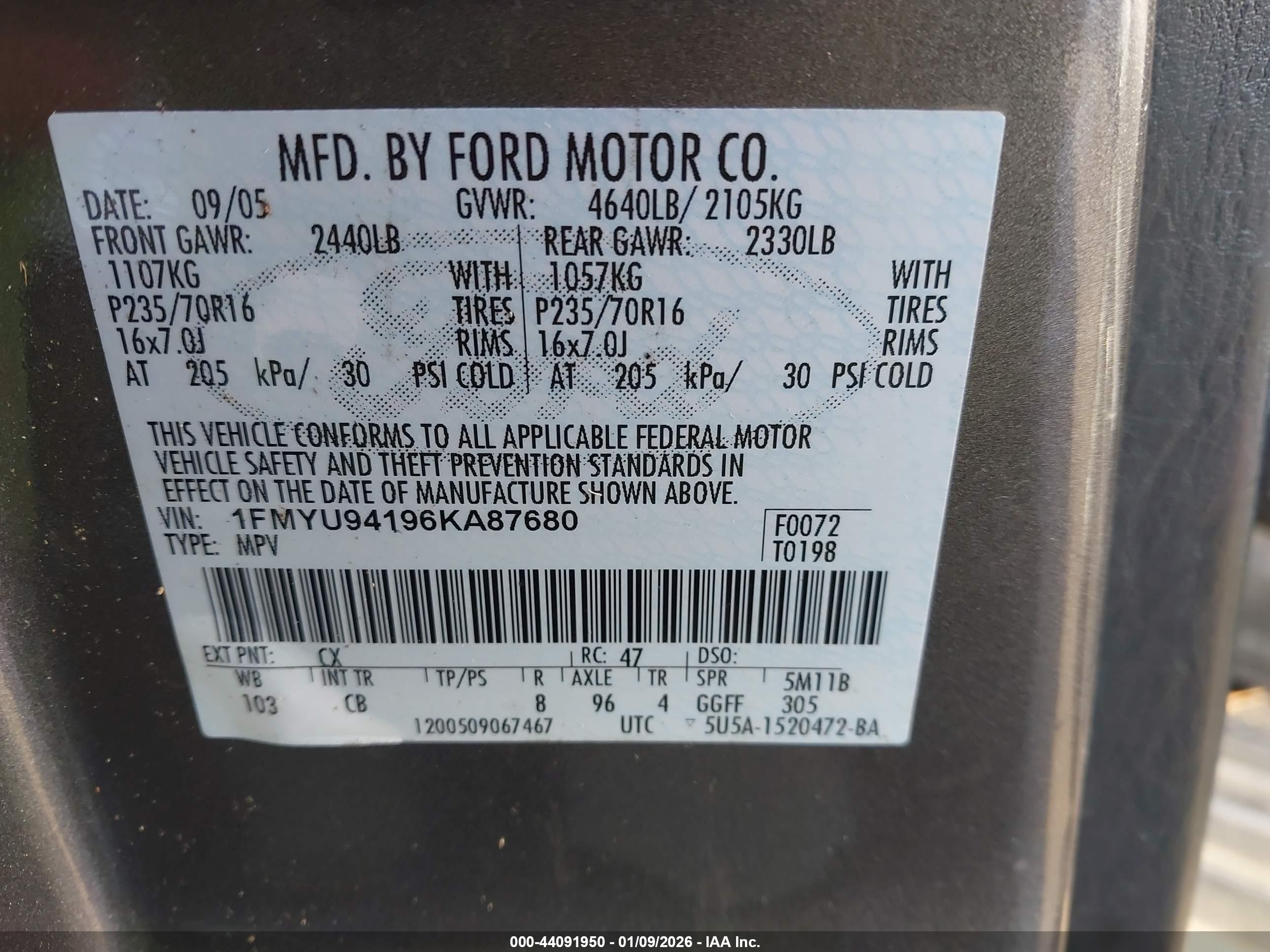 FORD ESCAPE image 9