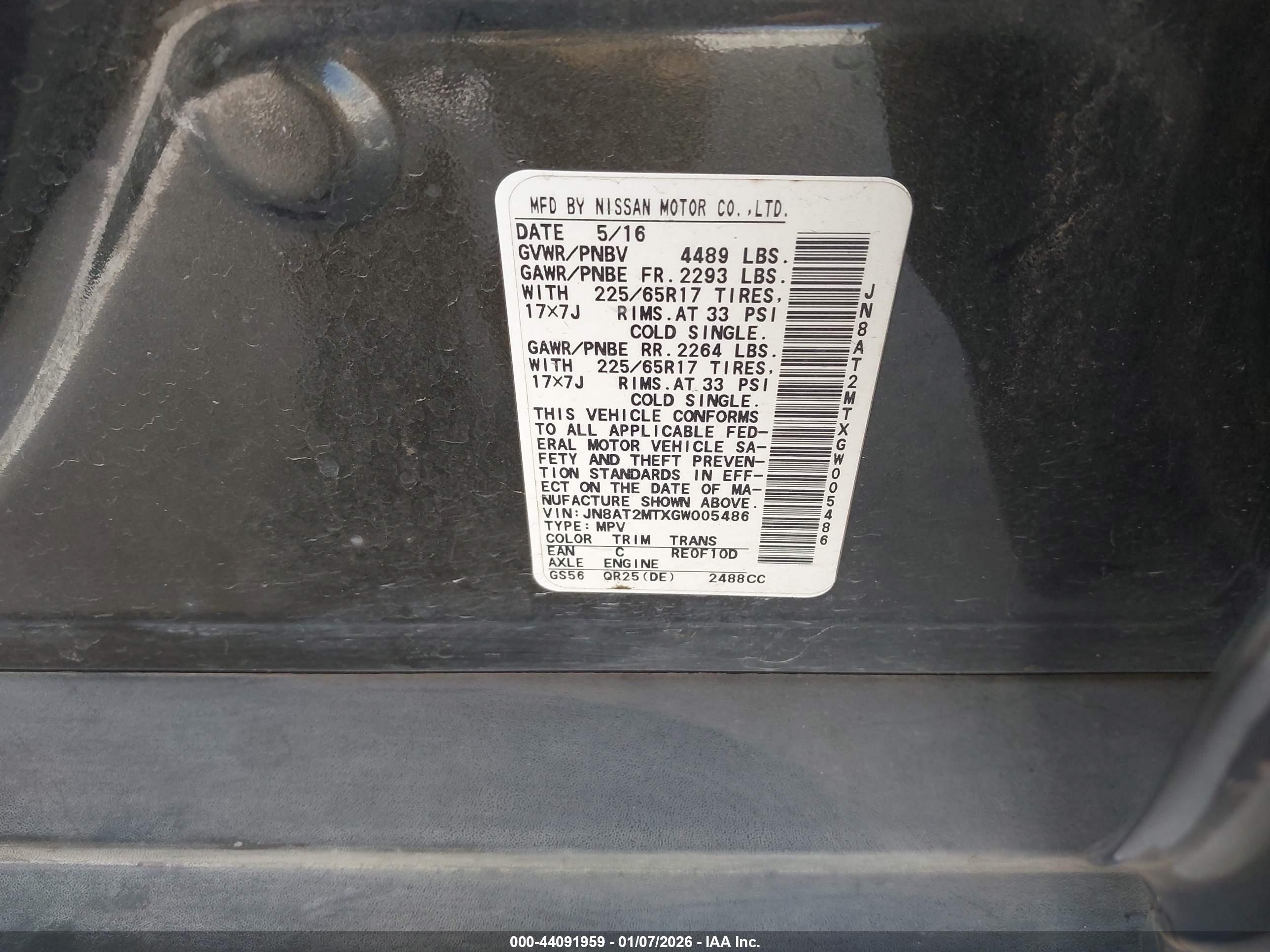 NISSAN ROGUE image 9