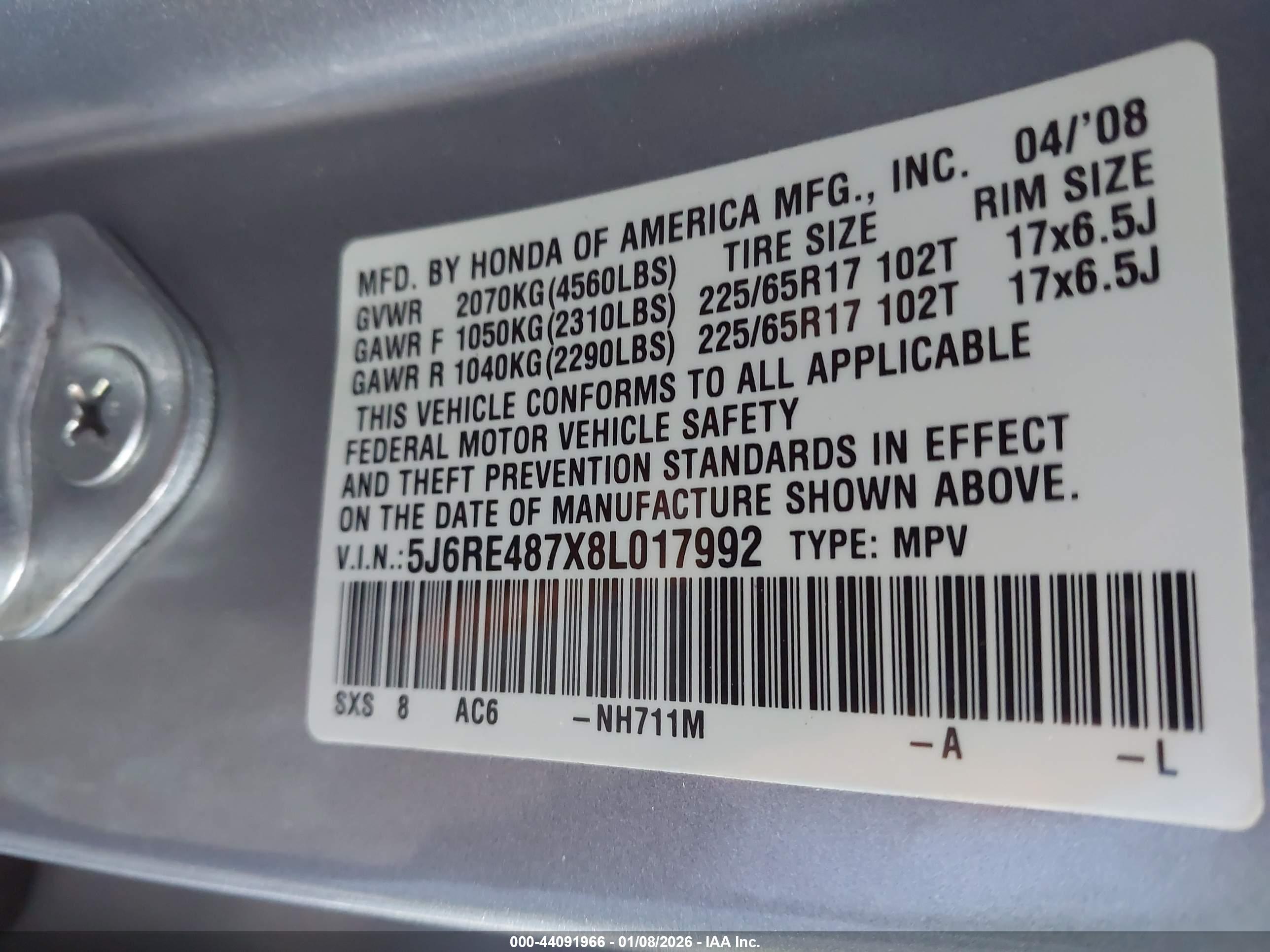 HONDA CR-V image 9