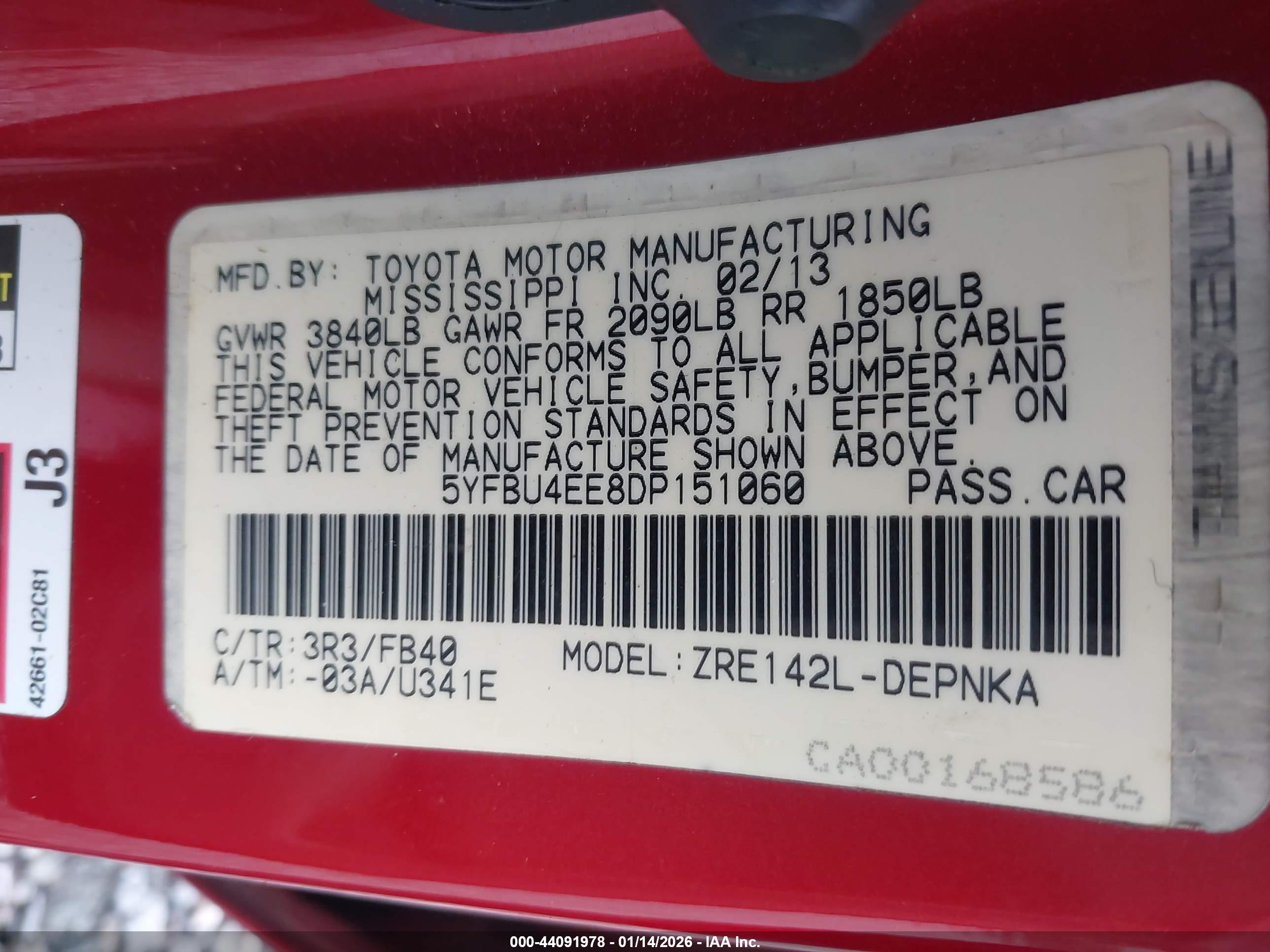 TOYOTA COROLLA image 9