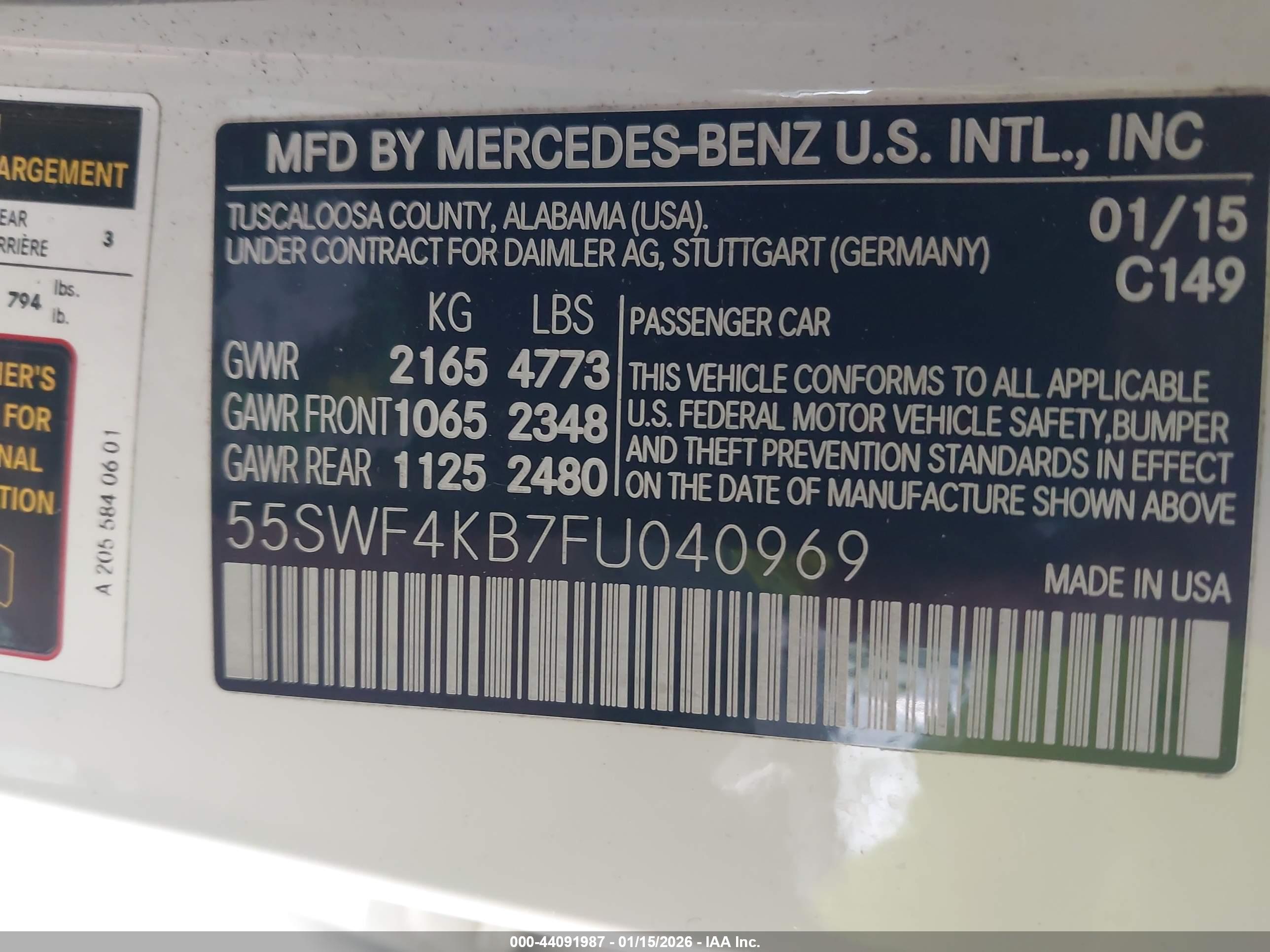 MERCEDES-BENZ C image 9