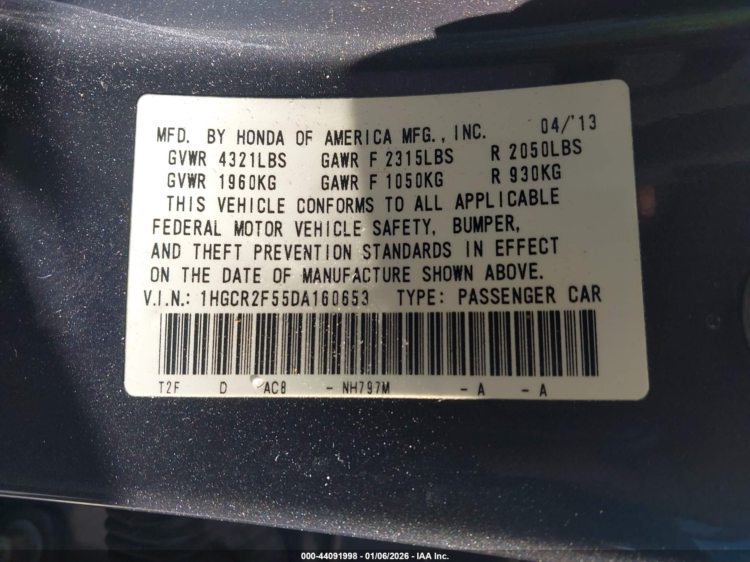 HONDA ACCORD image 9
