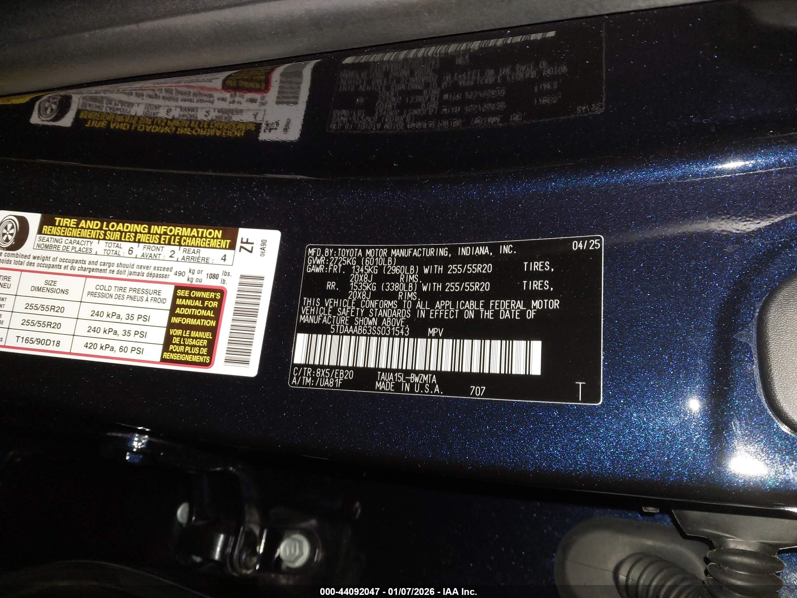 LEXUS TX image 9