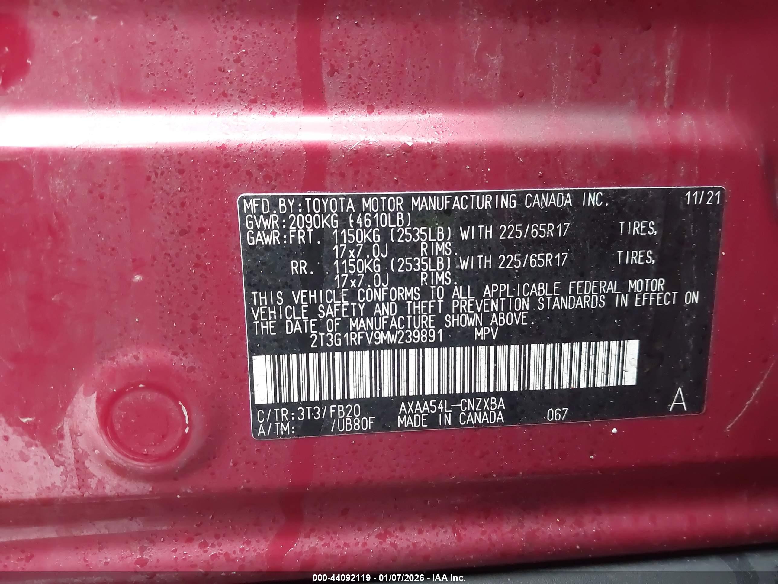 TOYOTA RAV4 image 9