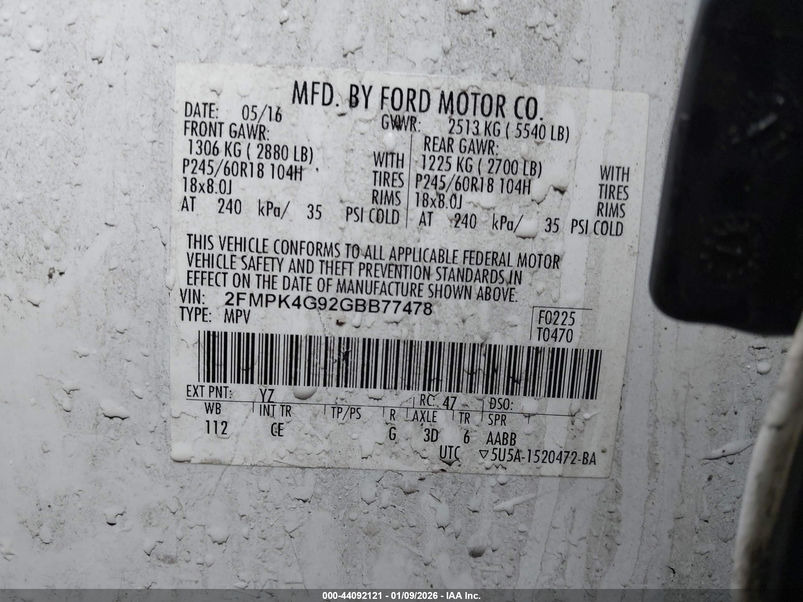 FORD EDGE image 9