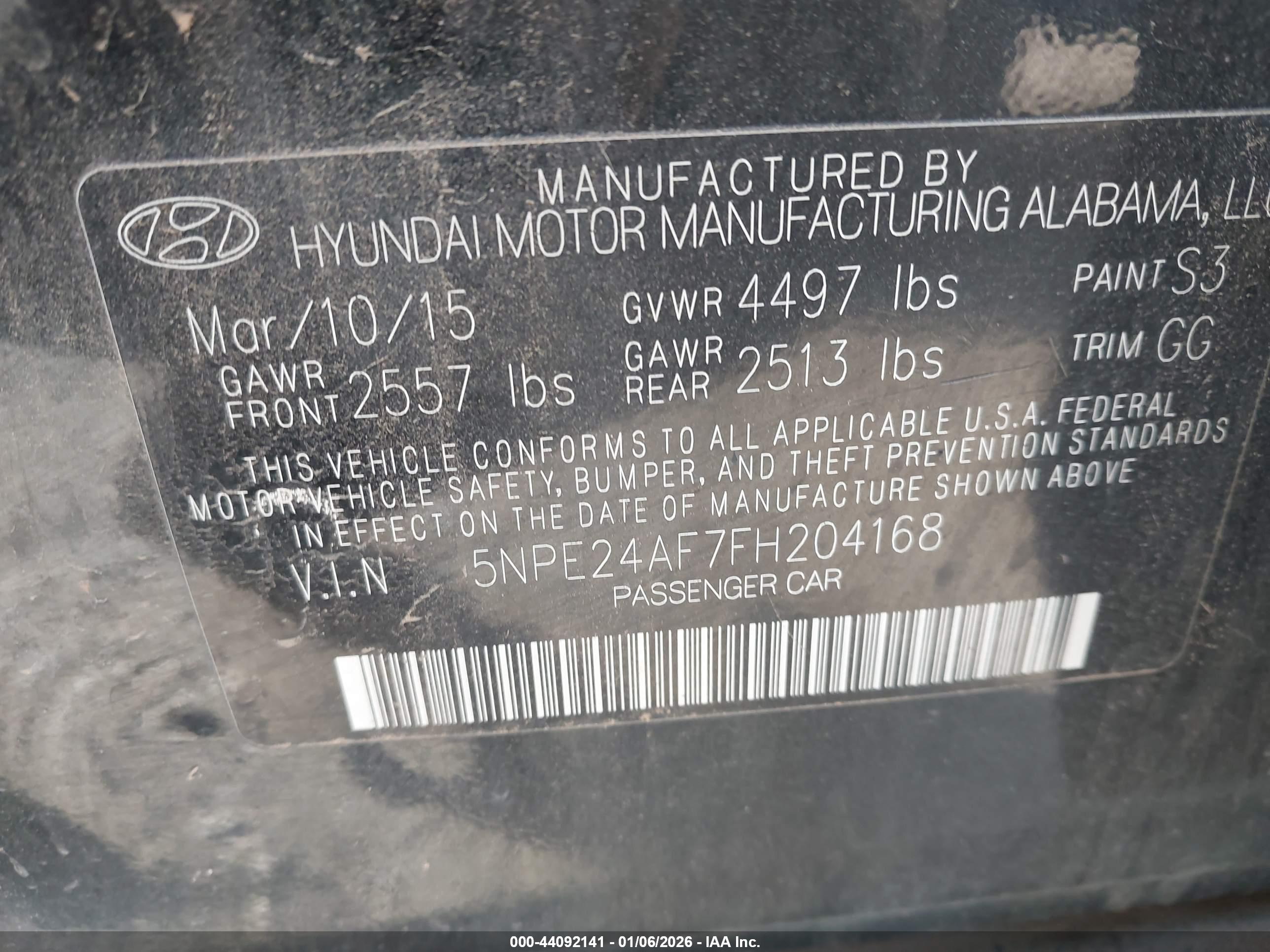 HYUNDAI SONATA image 9