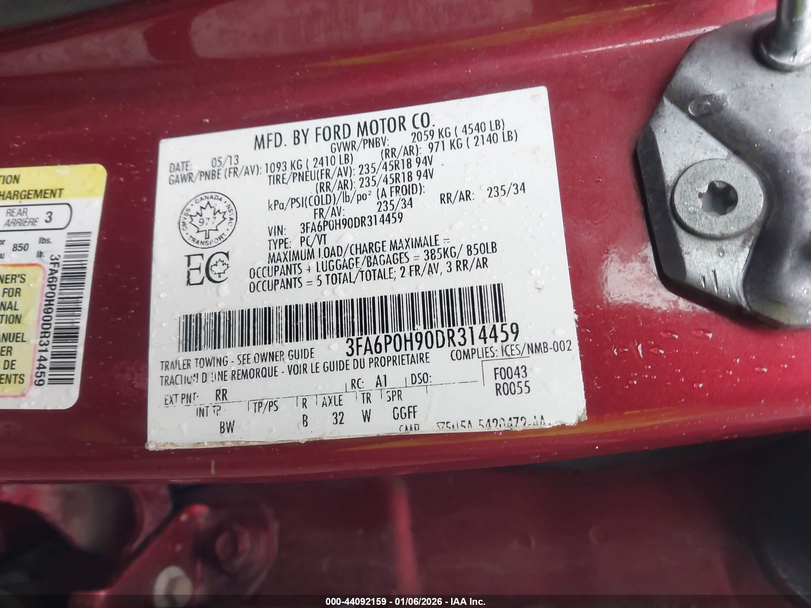 FORD FUSION image 9