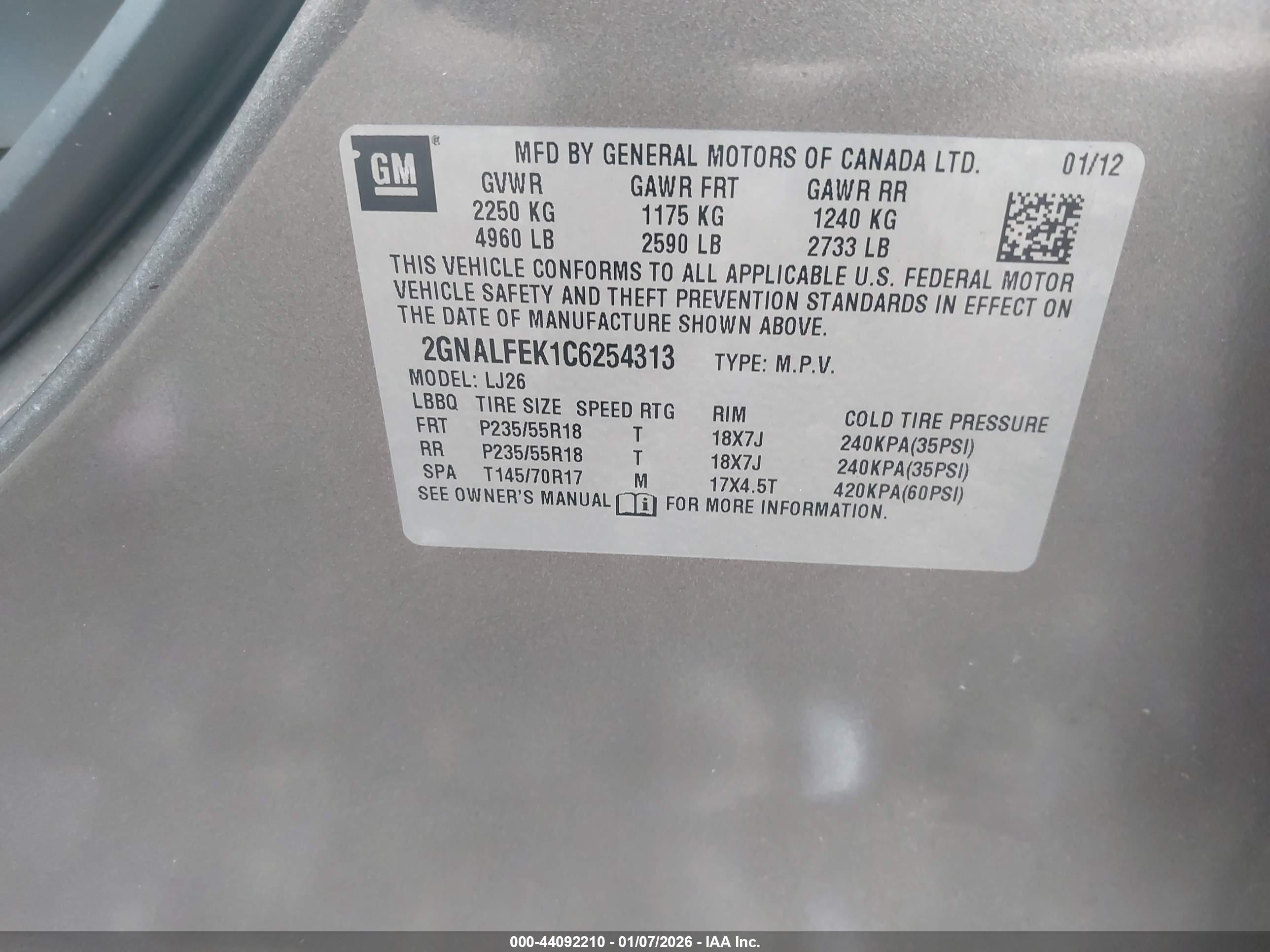 CHEVROLET EQUINOX image 9