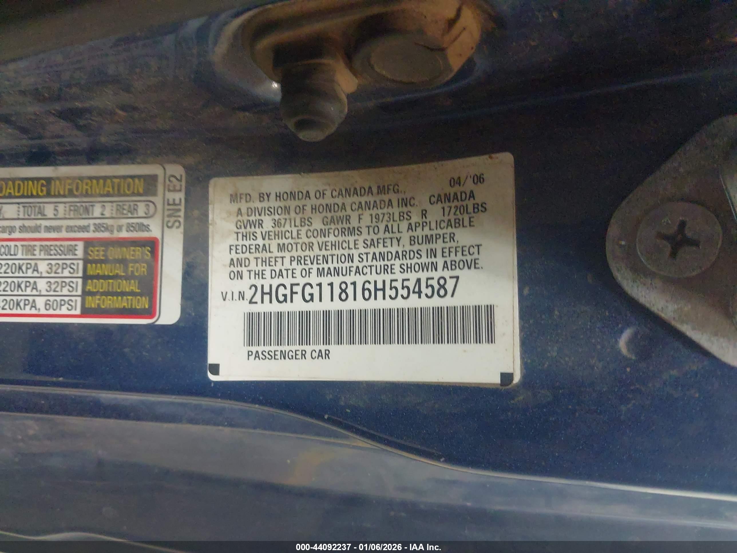 HONDA CIVIC image 9