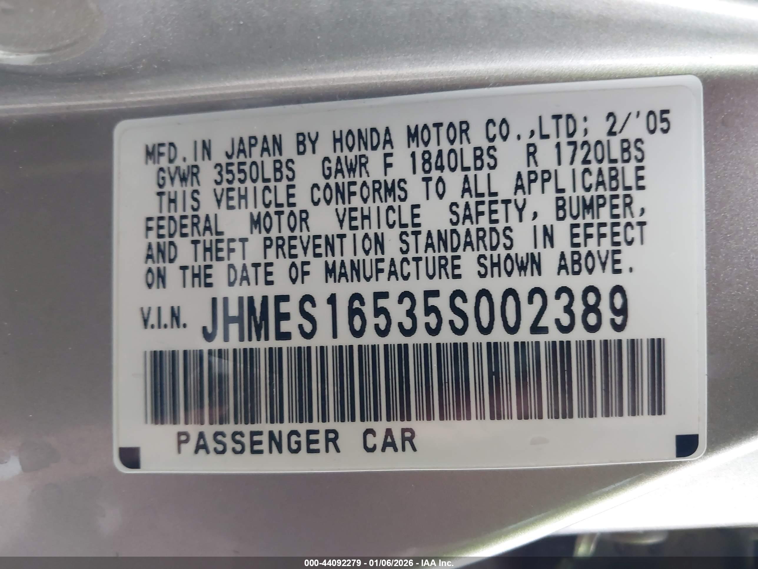 HONDA CIVIC image 9