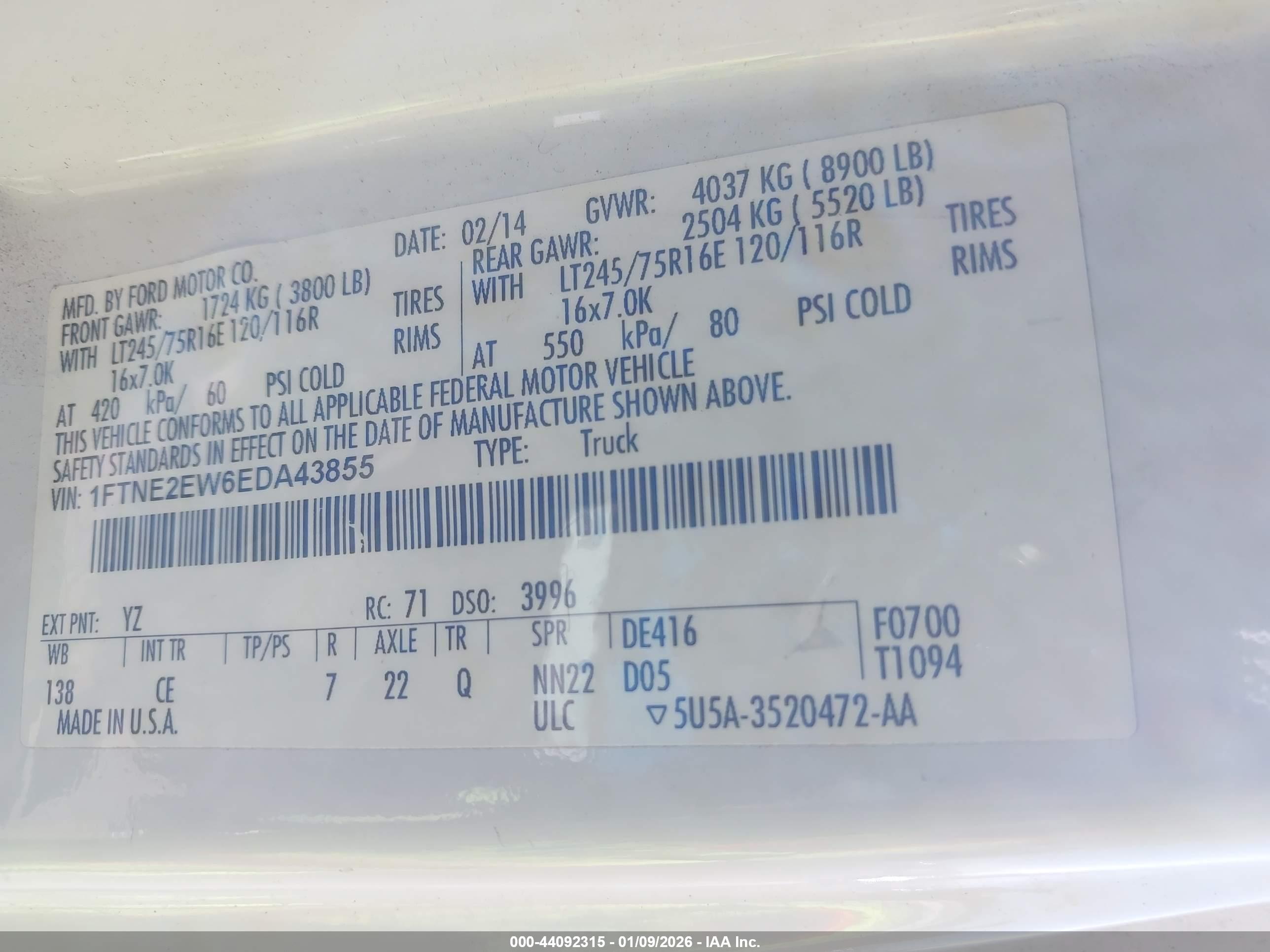 FORD E-250 image 9