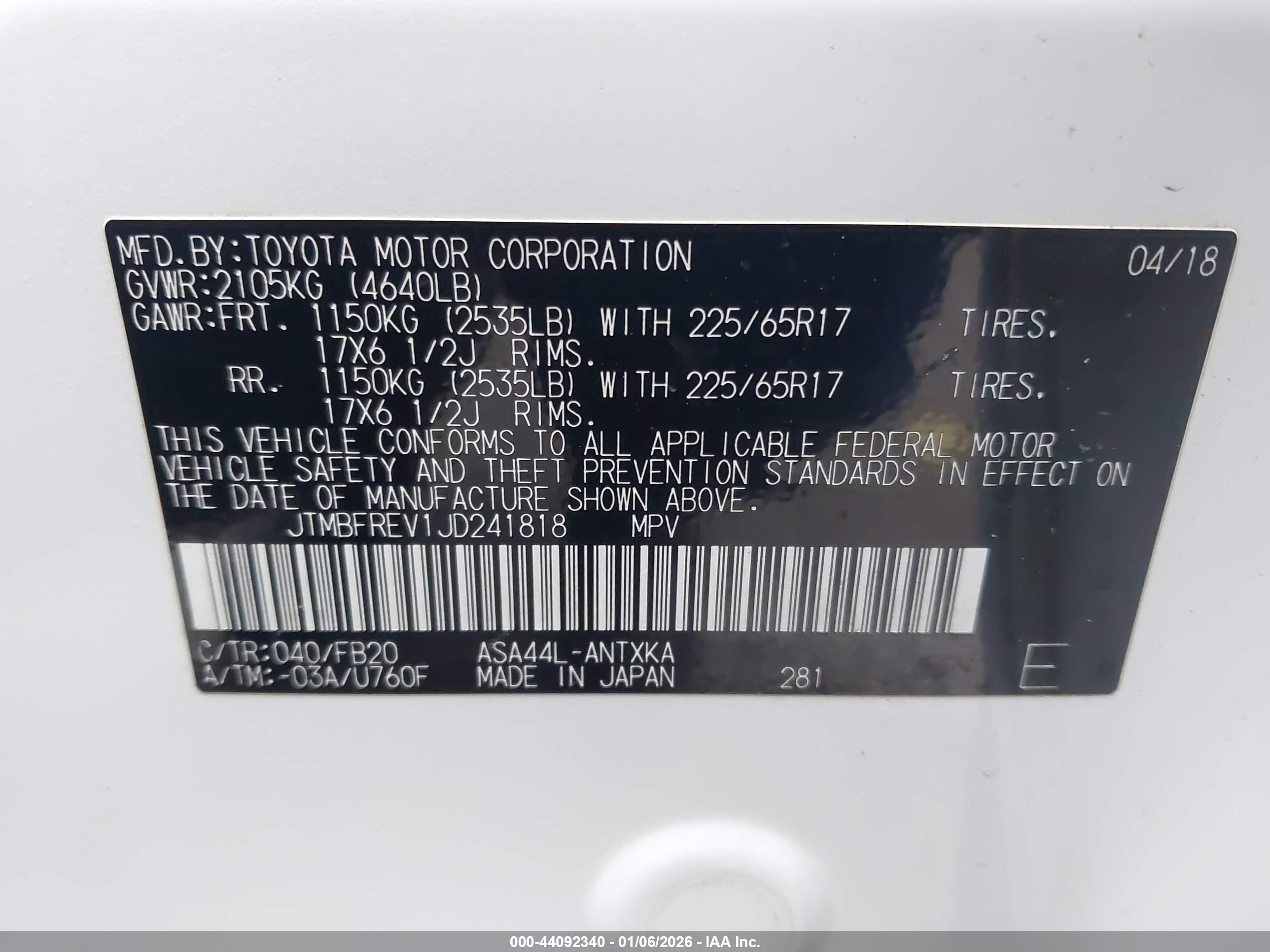 TOYOTA RAV4 image 9