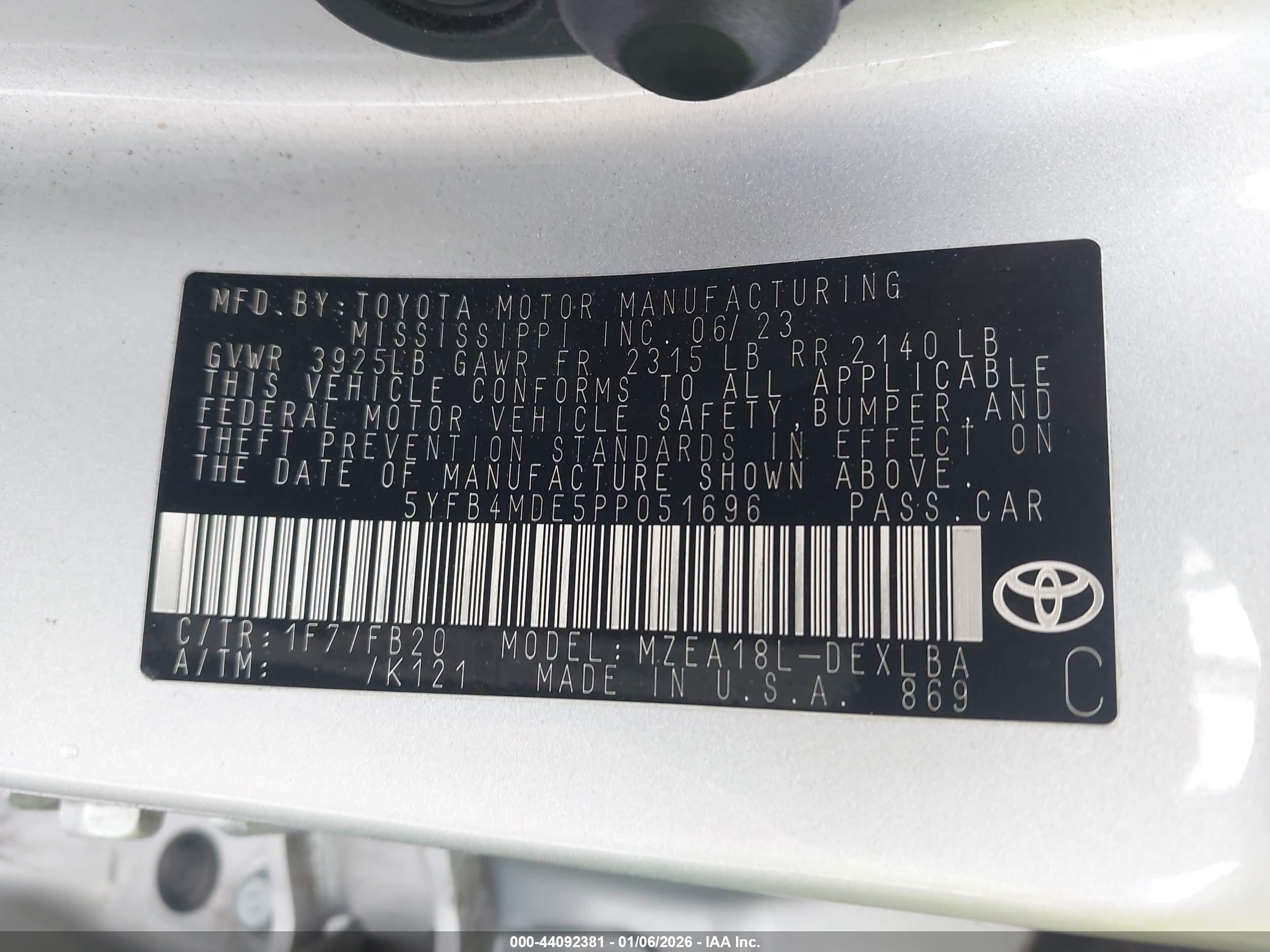 TOYOTA COROLLA image 9