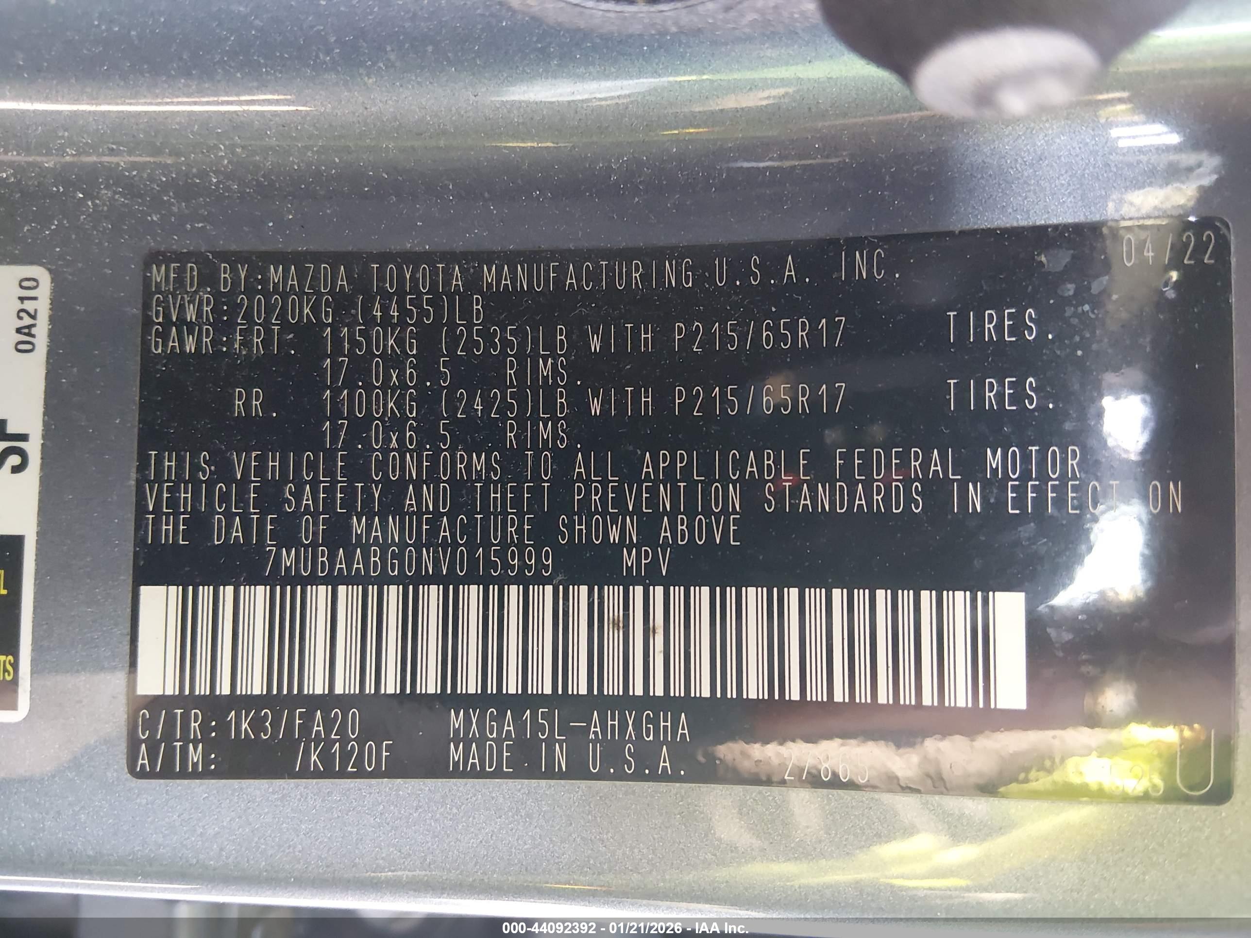 TOYOTA COROLLA image 9