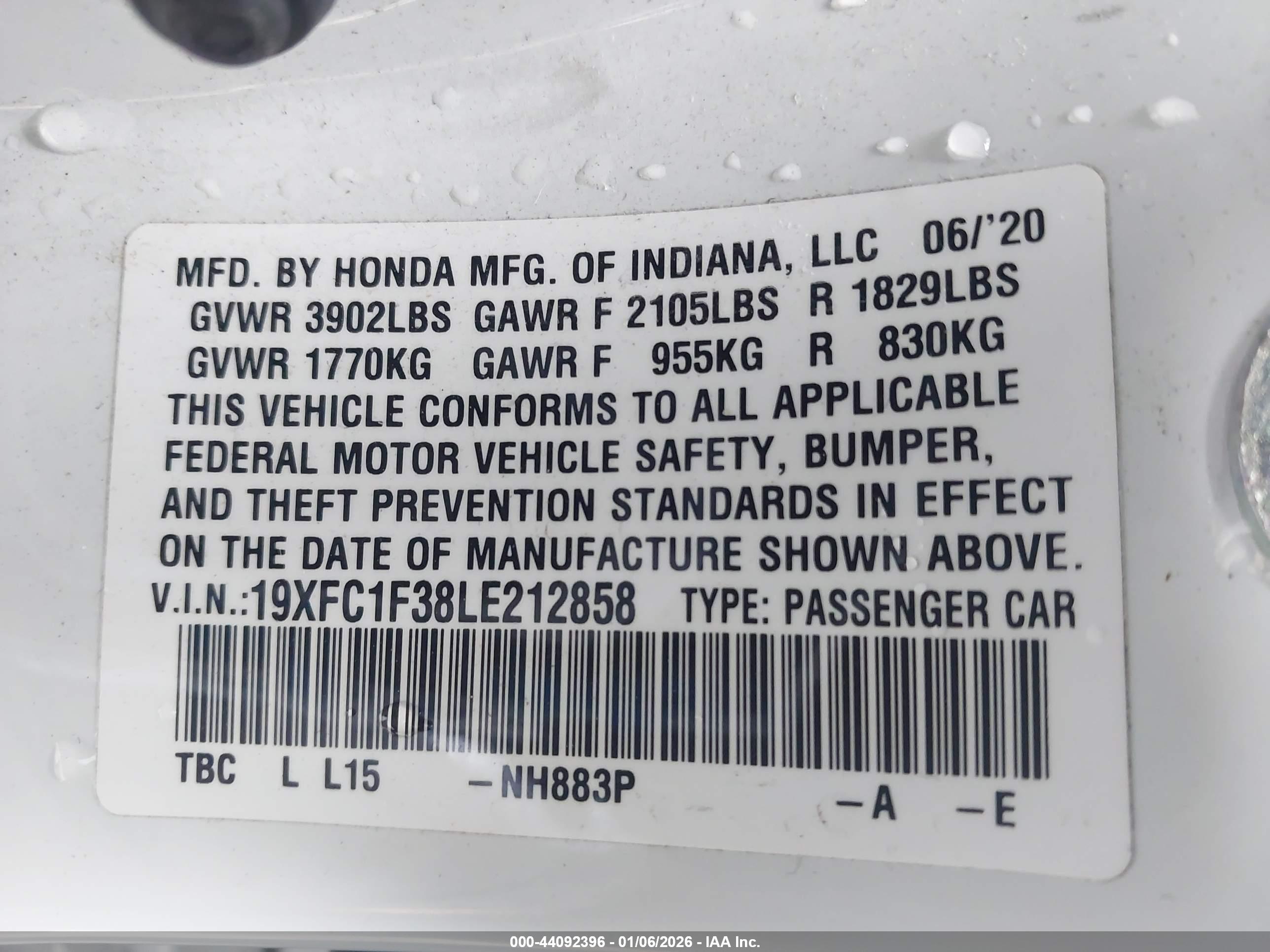 HONDA CIVIC image 9